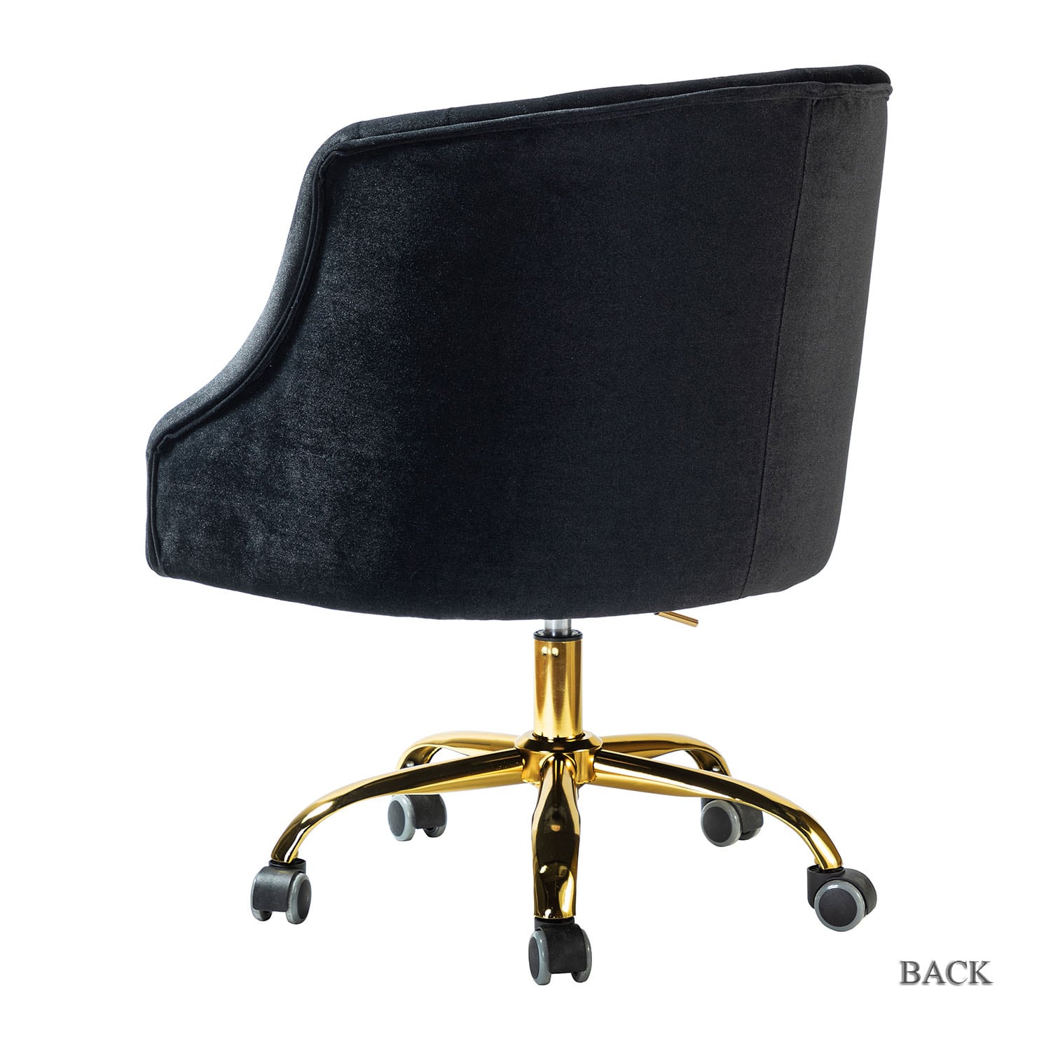 14 Karat Home CHM6030-BLACK Office-Chairs - View #3