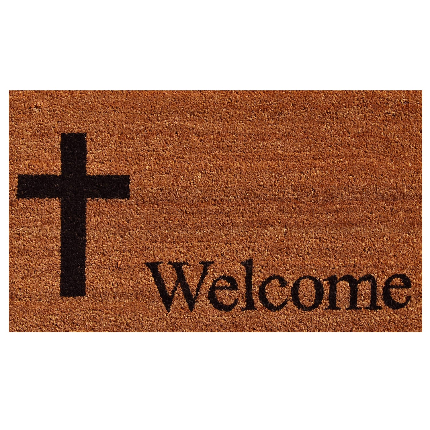 Callowaymills 121753672 3-ft x 6-ft Multi Coir/Vinyl Rectangular Indoor or outdoor Decorative Door mat