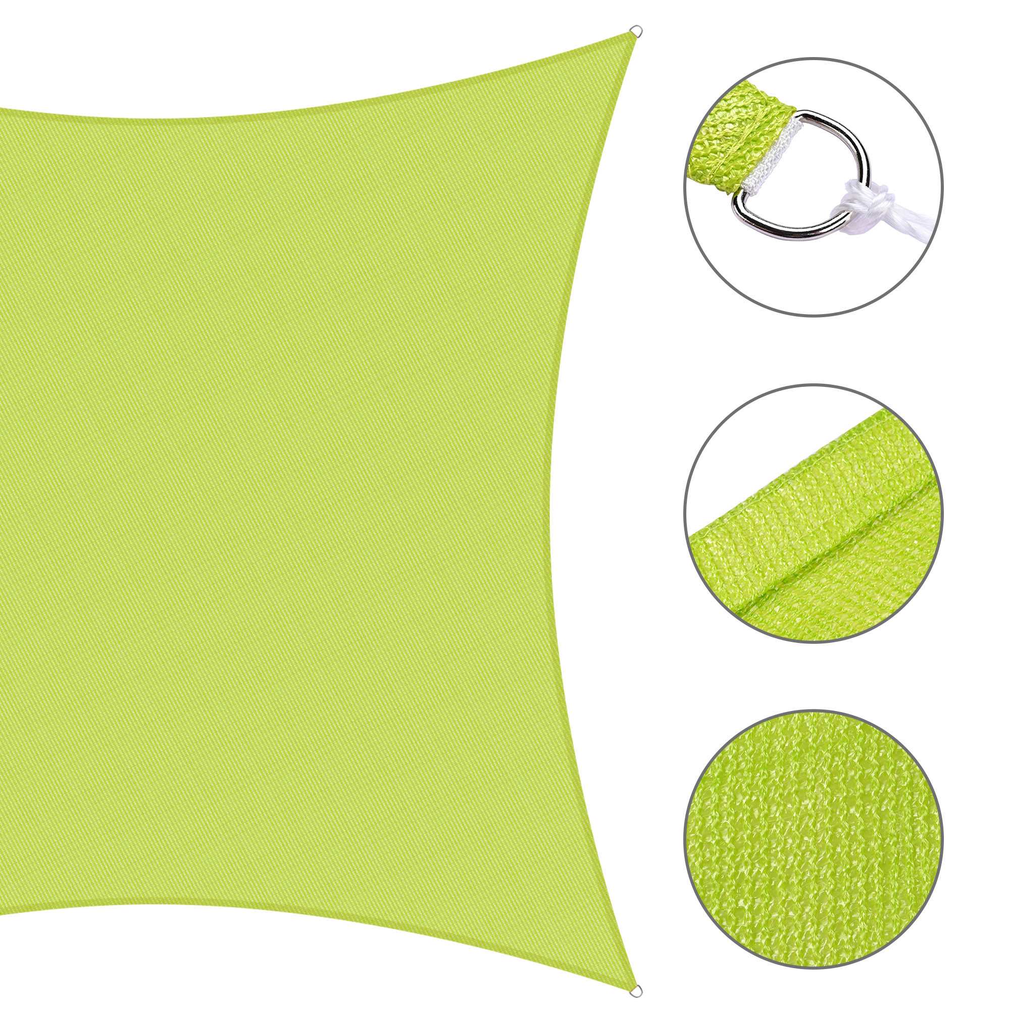 Yescom 07SSS022-223-F4X2-LO Shade-Sails-Fabric - View #5