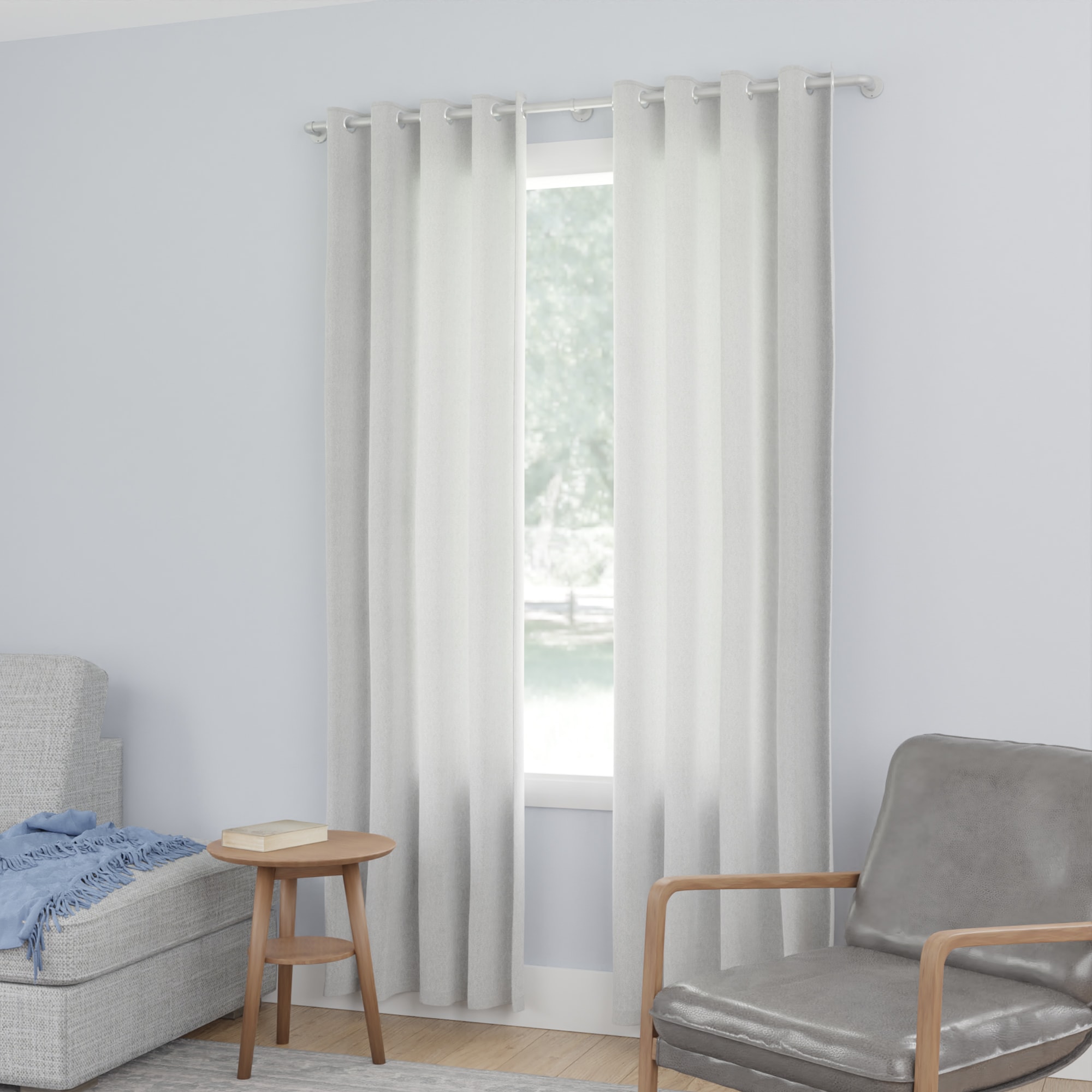 allen + roth FSI 1301B BNIC Curtain-Rods - View #14