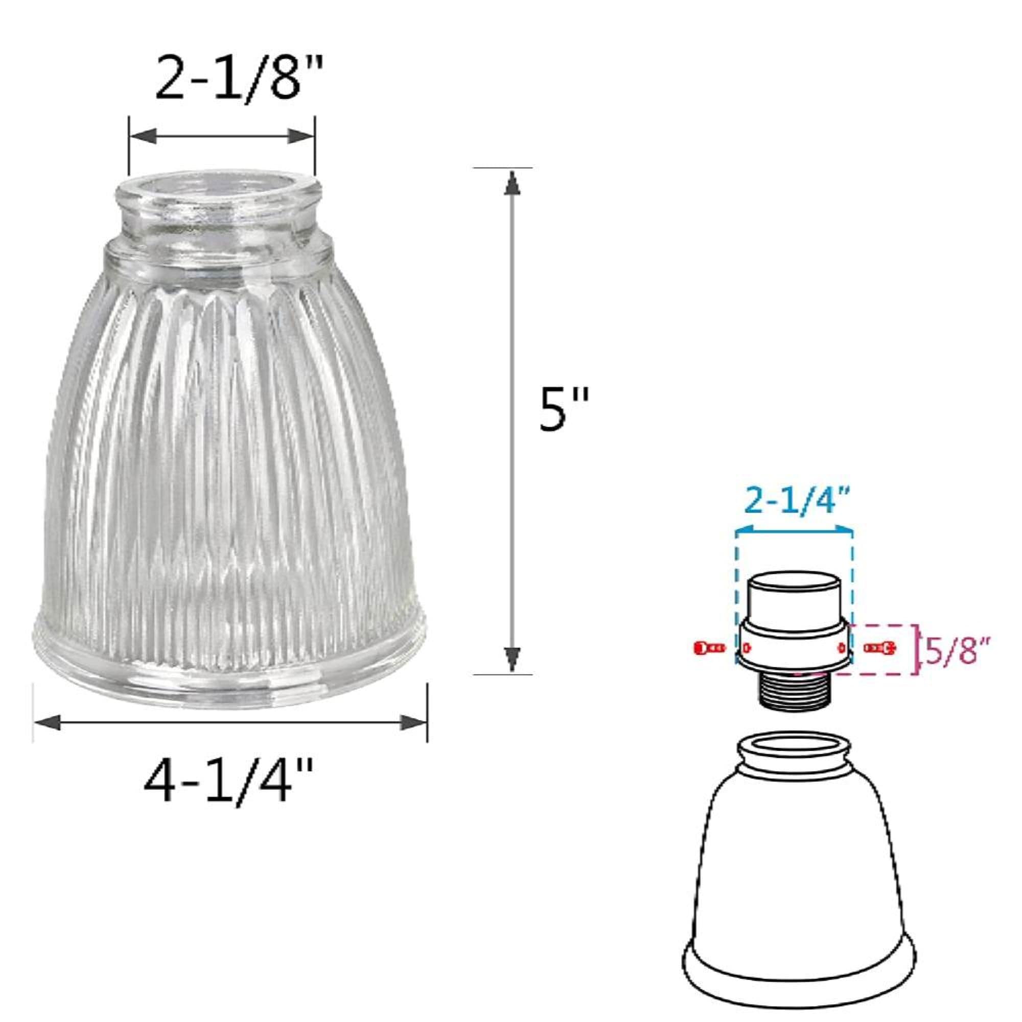 Aspen Creative Corporation 23025-4 Light-Shades - View #3
