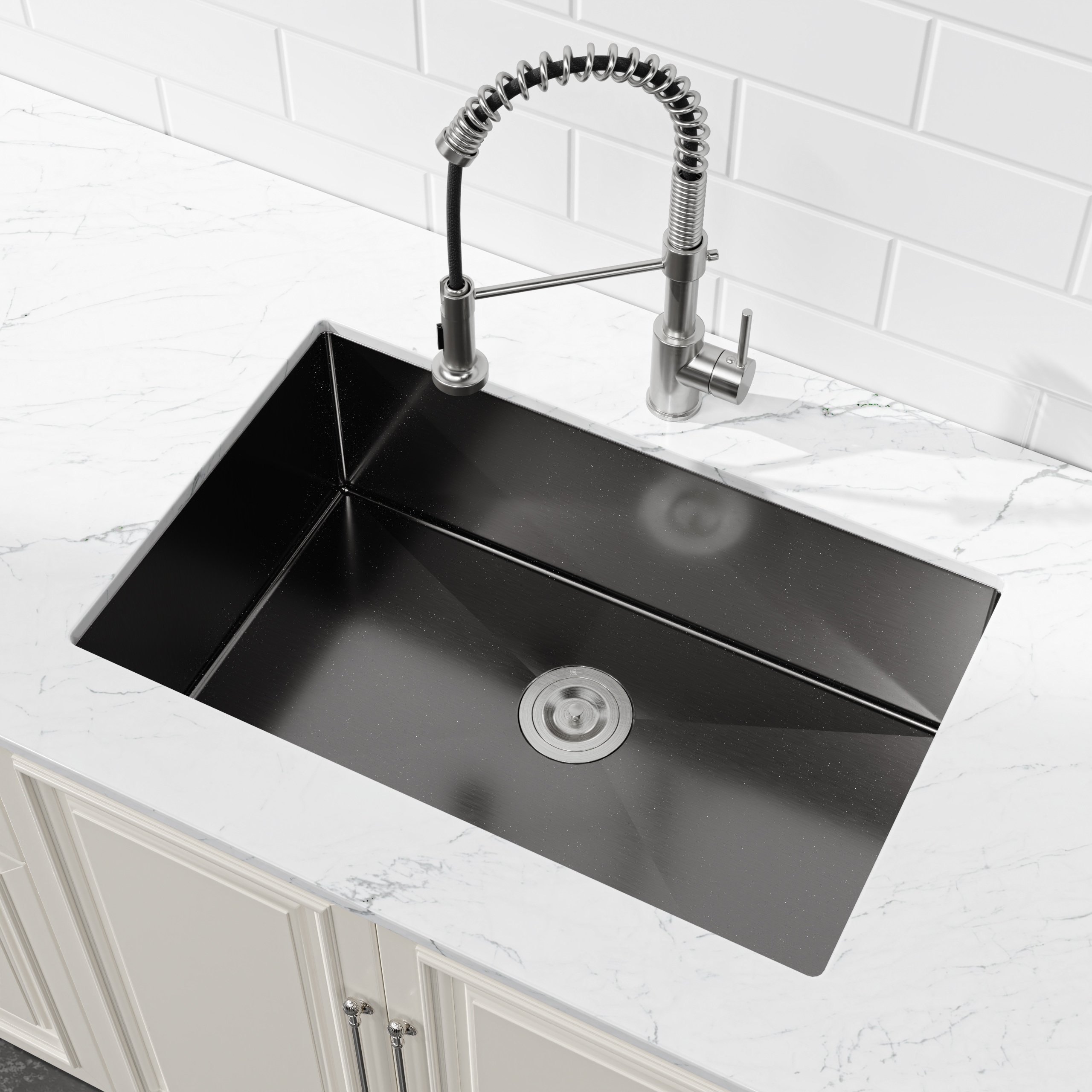 Forclover WHC-QZ1816BK Kitchen-Sinks - View #3