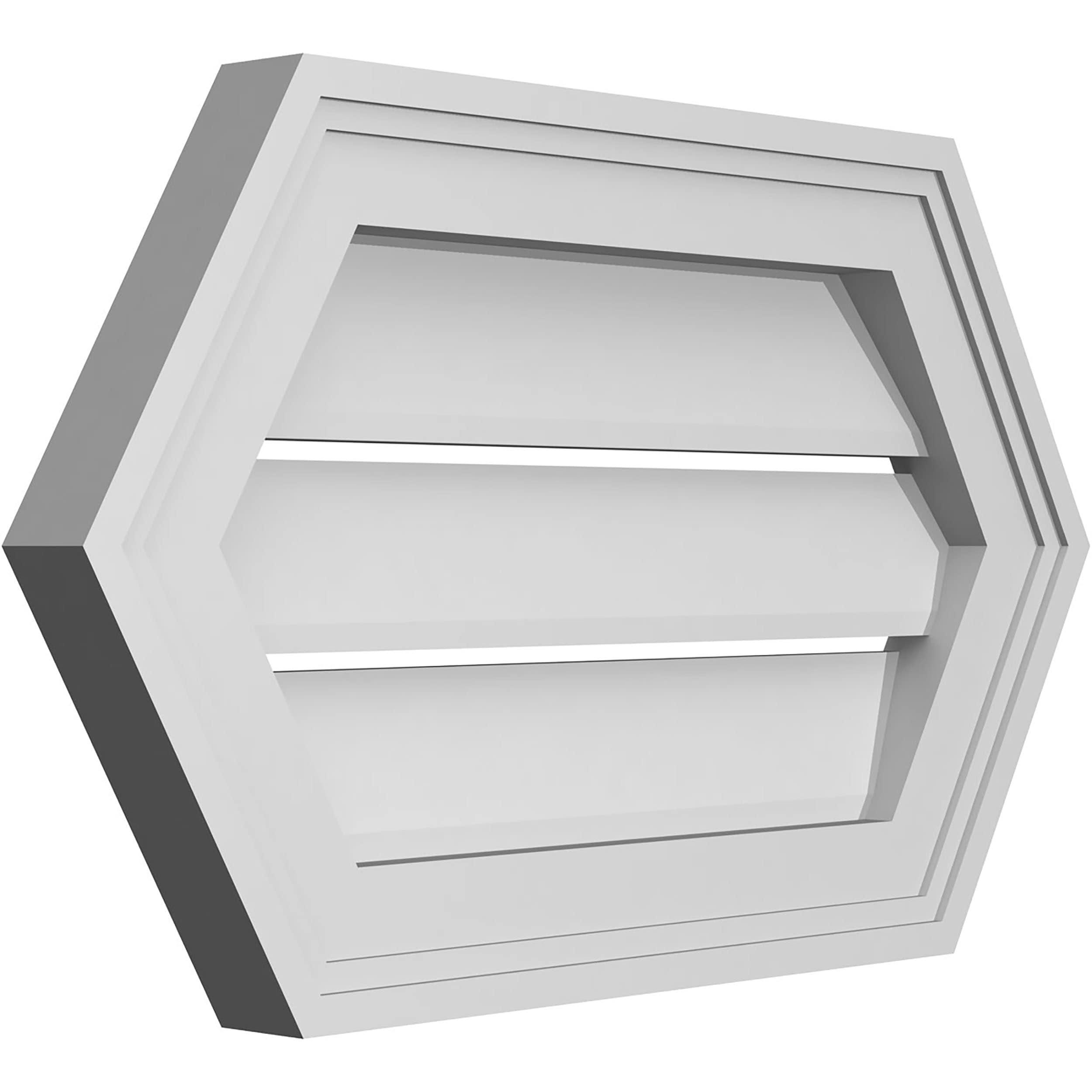 Ekena Millwork GVPHP20X1202SF Gable-Vents - View #2