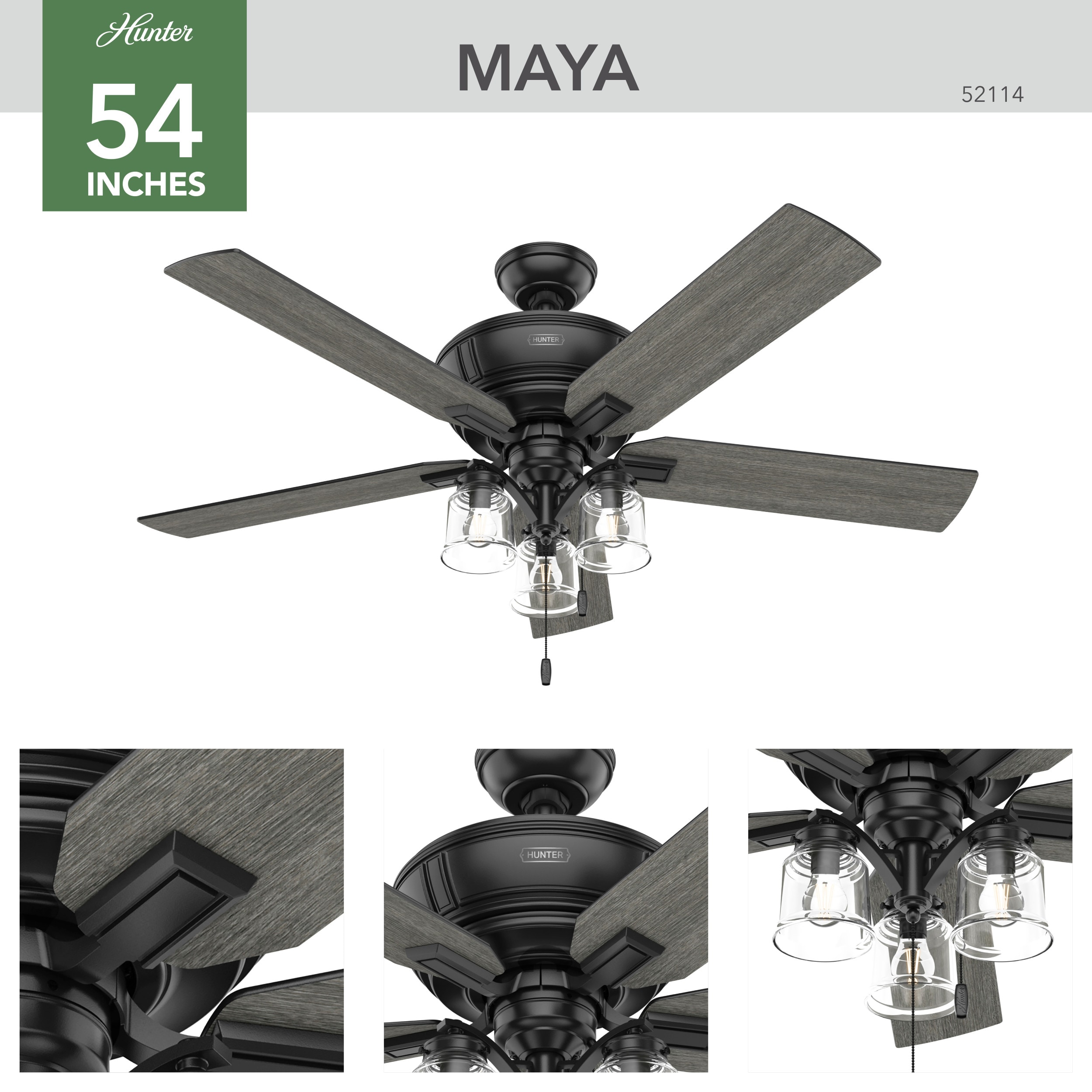 Hunter 52114 Ceiling-Fans - View #5
