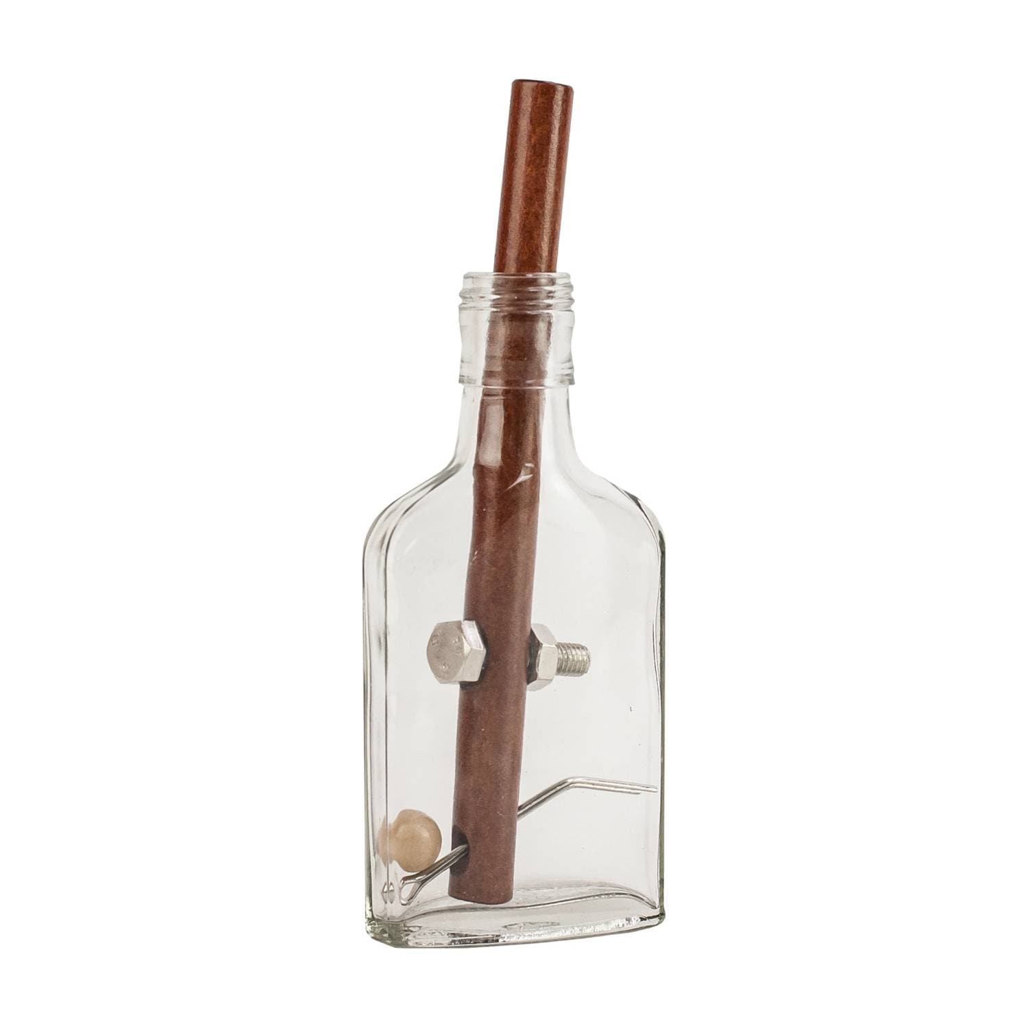 Lehman's True Genius - Grecian Glass Bottle Brainteaser Puzzle Game