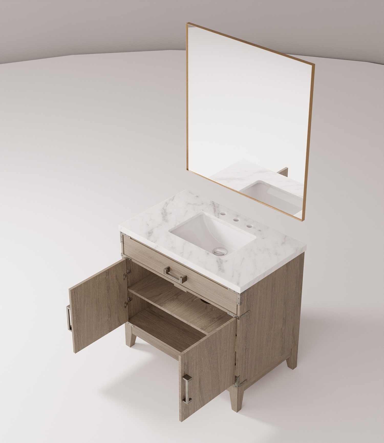 Lexora LVW36SR110 Bath-Vanity-Combo - View #10