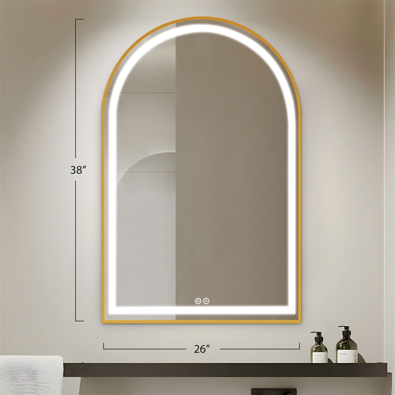 Dovelina LS-A-MR03048 Framed-Bath-Mirrors - View #6