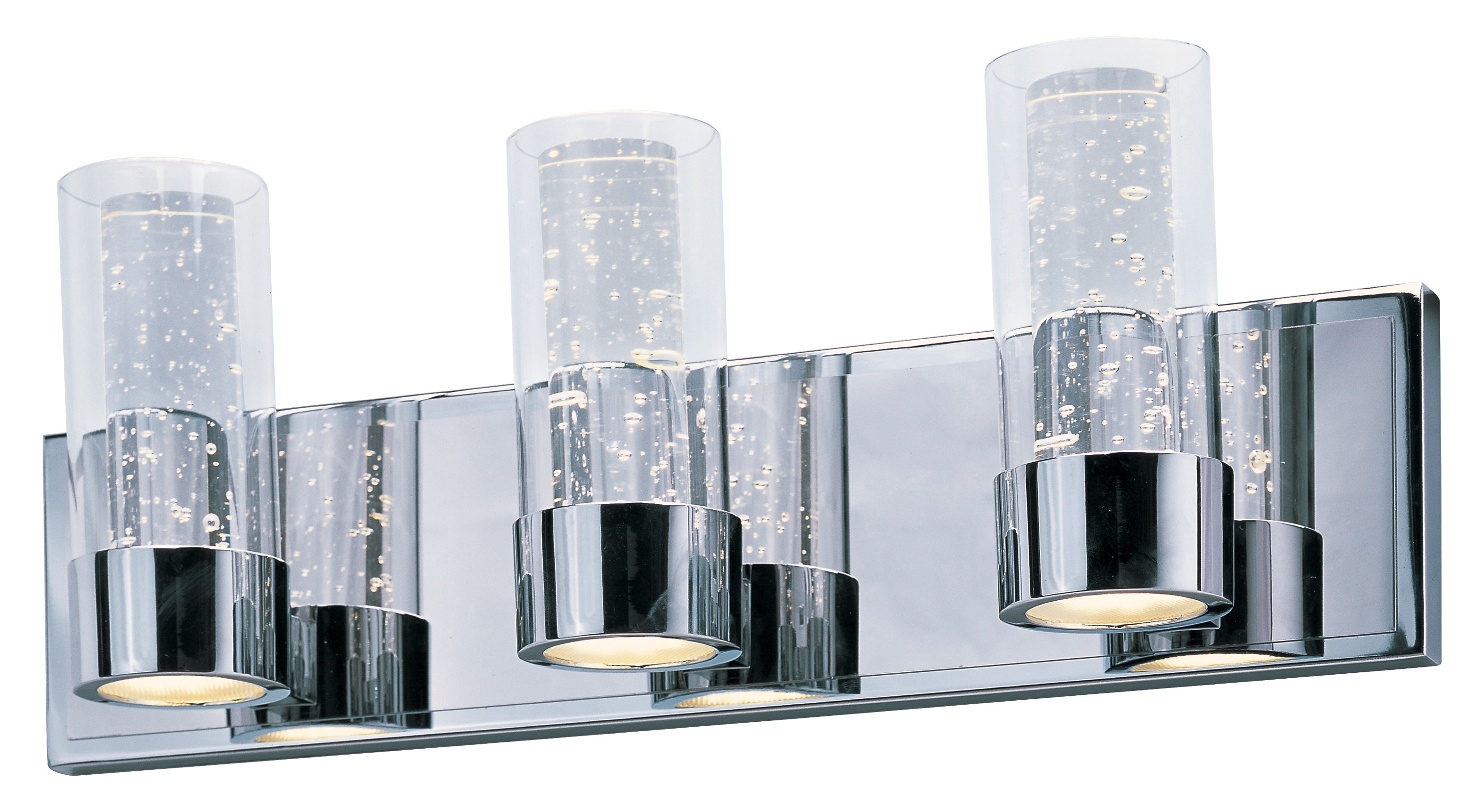 Maxim Lighting 20903CLPC Sync 21-in 6 -Light Polished Chrome Integrated LED Modern/contemporary Vanity light