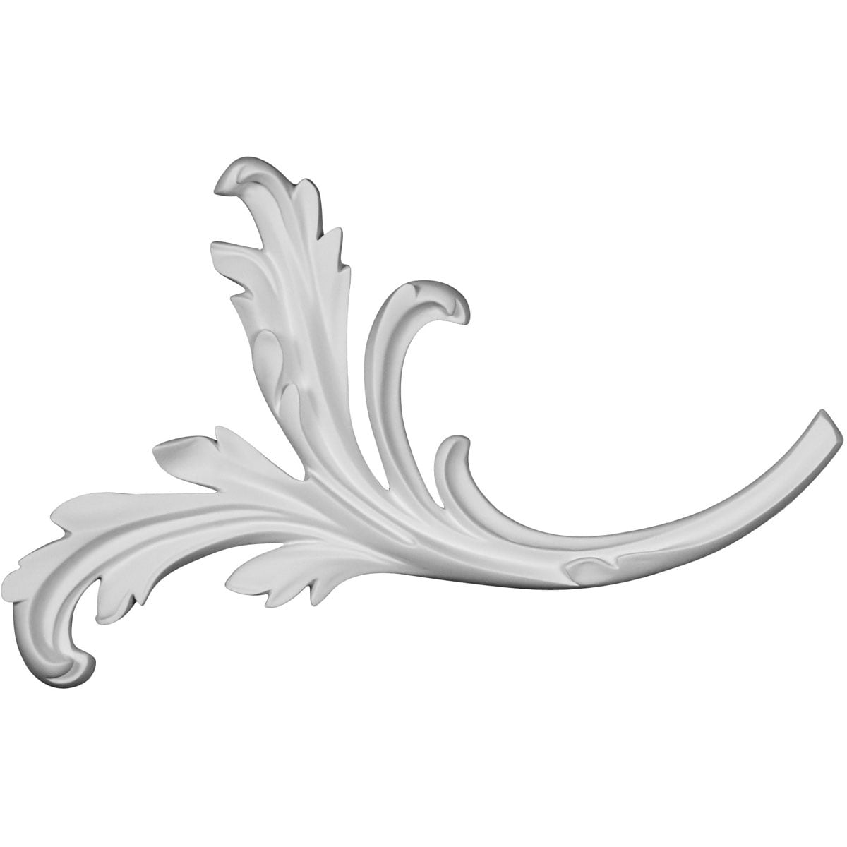 Ekena Millwork ONL09X07X00IR-L Irwin, Left 9.5-Inches W x 7.5-Inches H Primed Applique