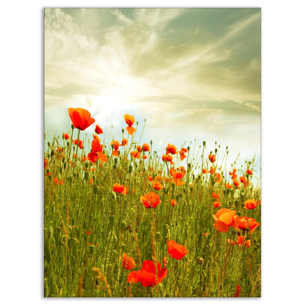 Designart PT12674-30-40 40-in H x 30-in W Floral Print on Canvas