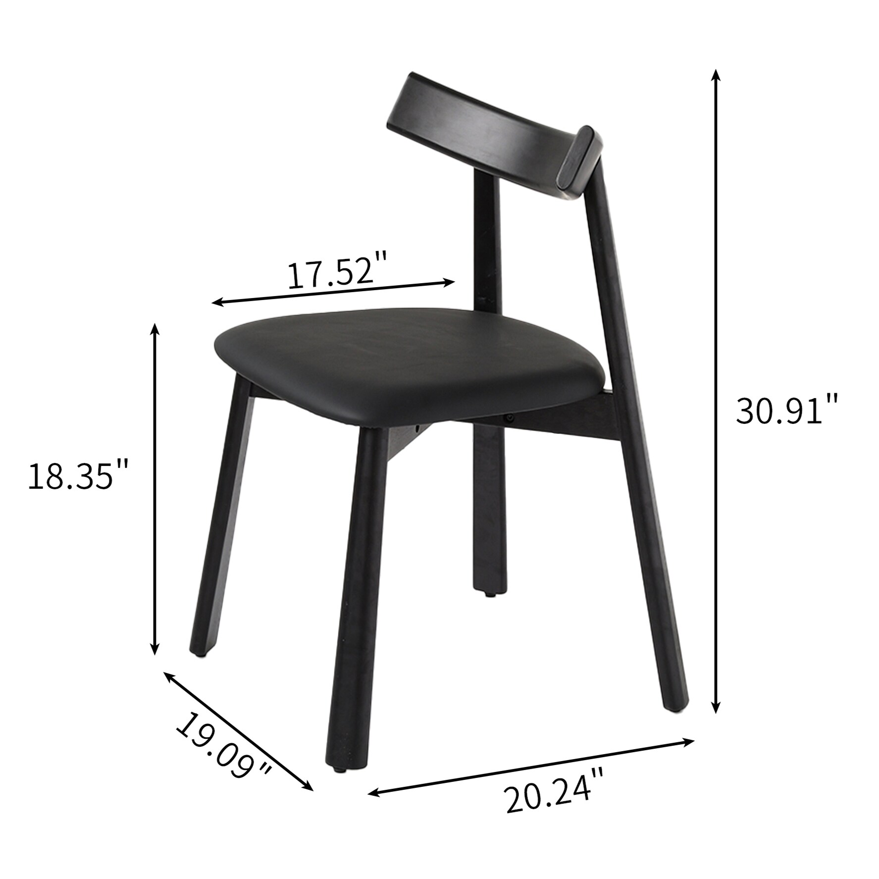 BuotiqHom DH-DC7BK-SET6 Dining-Chairs - View #4