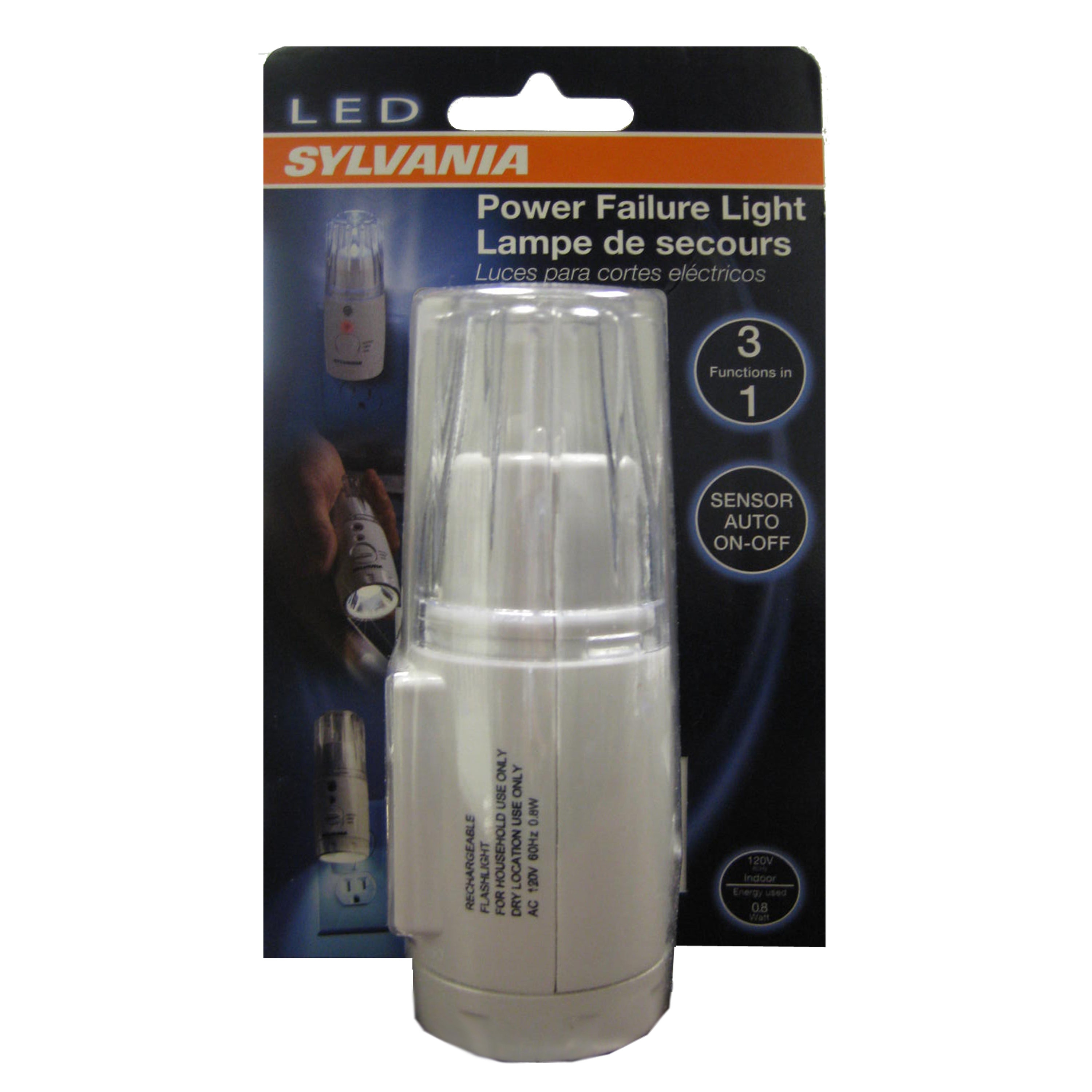 Energizer White LED Power Failure Auto On/Off Night Light in the Night  Lights department at