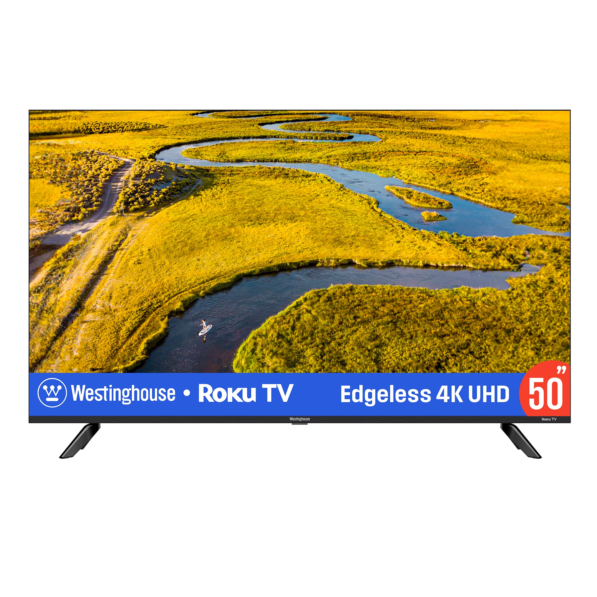 EX4300 50-in 2160p (4K) Smart LED Indoor Use Only Flat Screen Ultra HDTV in Black | - Westinghouse WR50EX4300