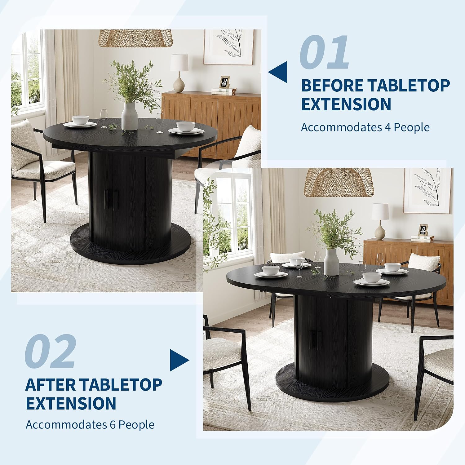 GAOMON CNATCSE26ND0XW6 Dining-Tables - View #4