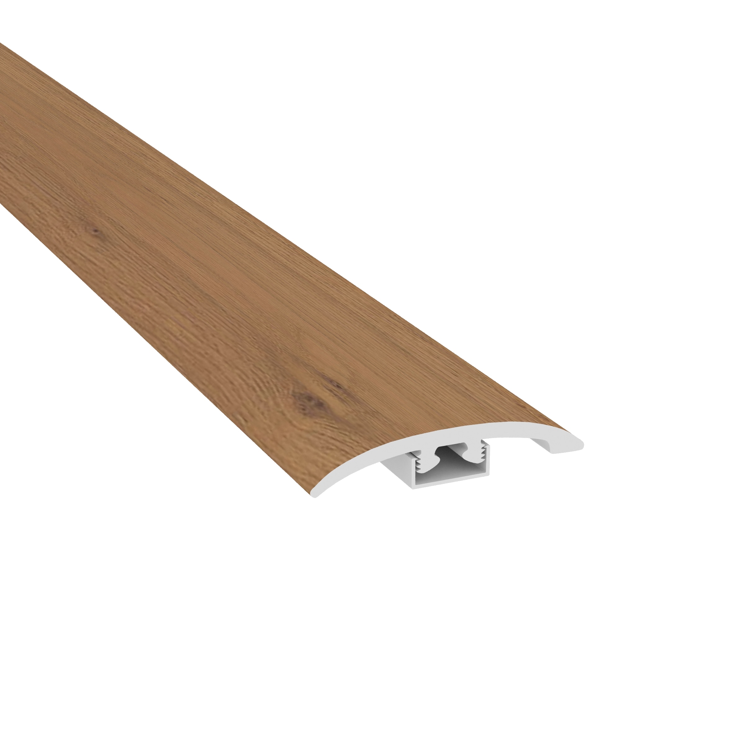 CALI 7703000723 Aqua Tough Natural Milagra Cove 0.28-in T x 1.93-in W x 72.83-in L PVC Multi-purpose Floor Moulding