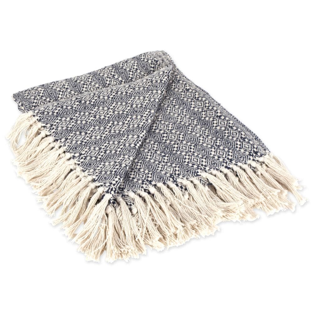 Geometric Woven Throw Blanket