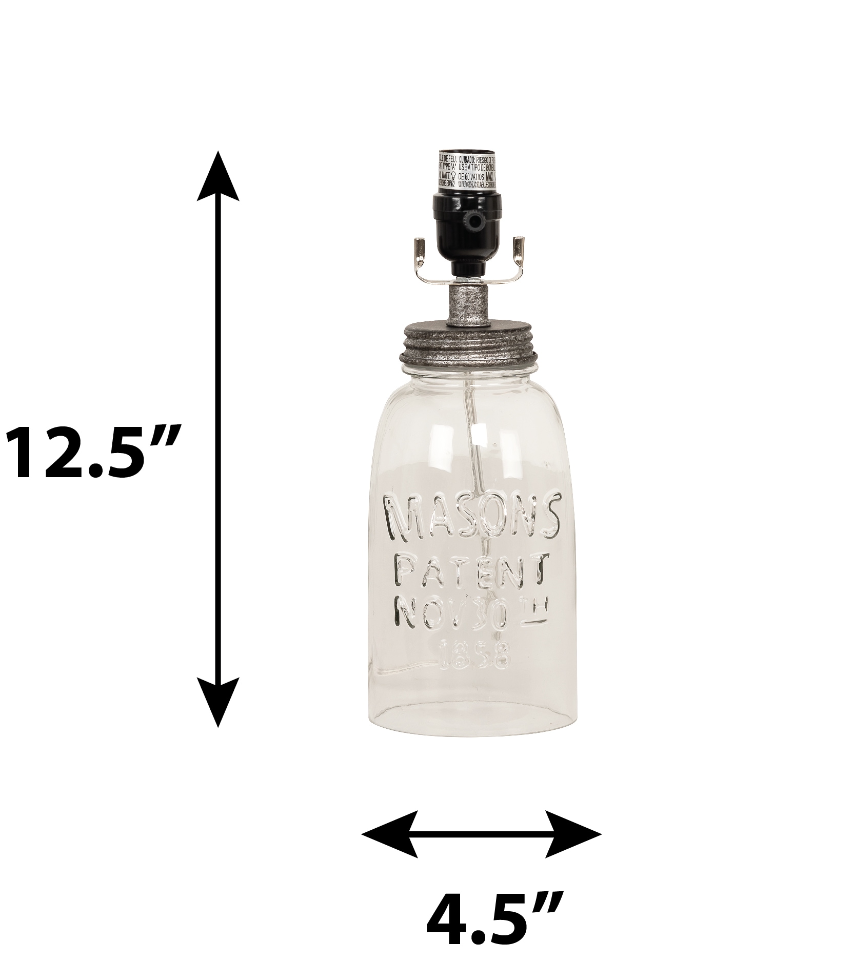 allen + roth LB42MSN Lamp-Bases - View #4