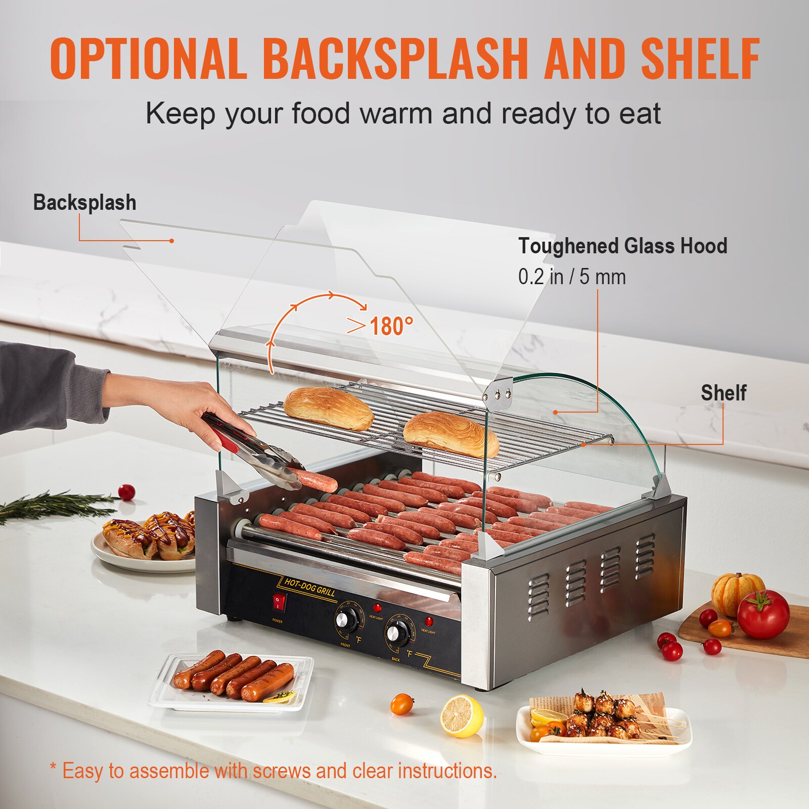 GIVIMO LW108GIVSS3140 Hot-Dog-Cookers - View #2