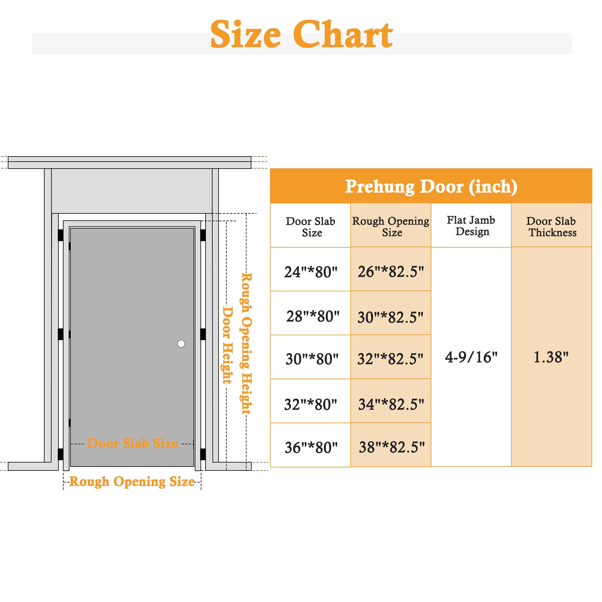 JUJUBON IN-PREPR-CG-BLXB-32R Pre-Hung-Doors - View #5