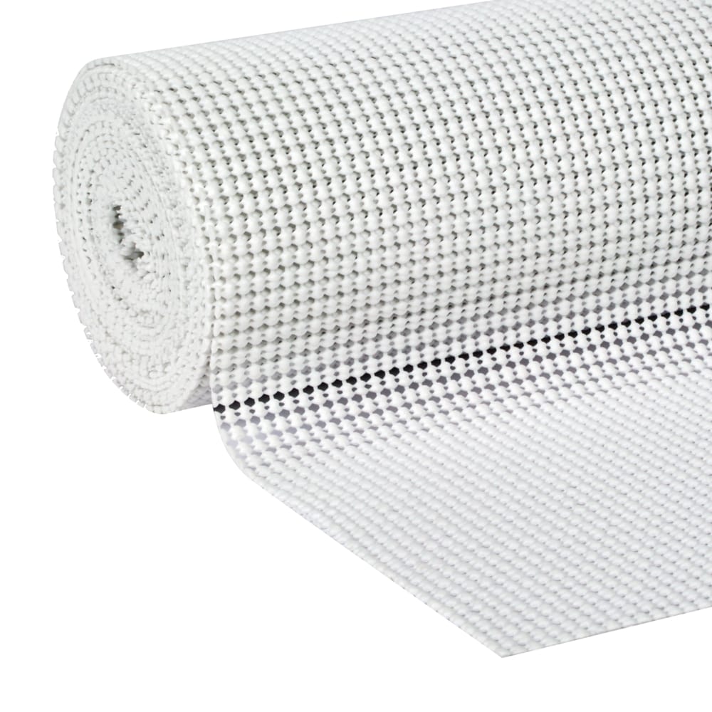 Duck Select Grip EasyLiner 20-in x 15-ft White Shelf Liner in the Shelf ...