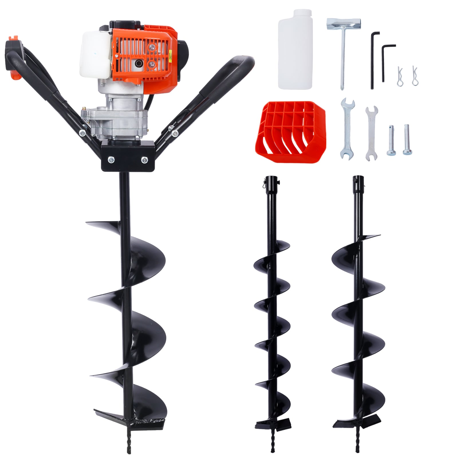 Siavonce XH00044 52-cc 1-man Auger Powerheads Auger Powerhead with 3/4-in Bit