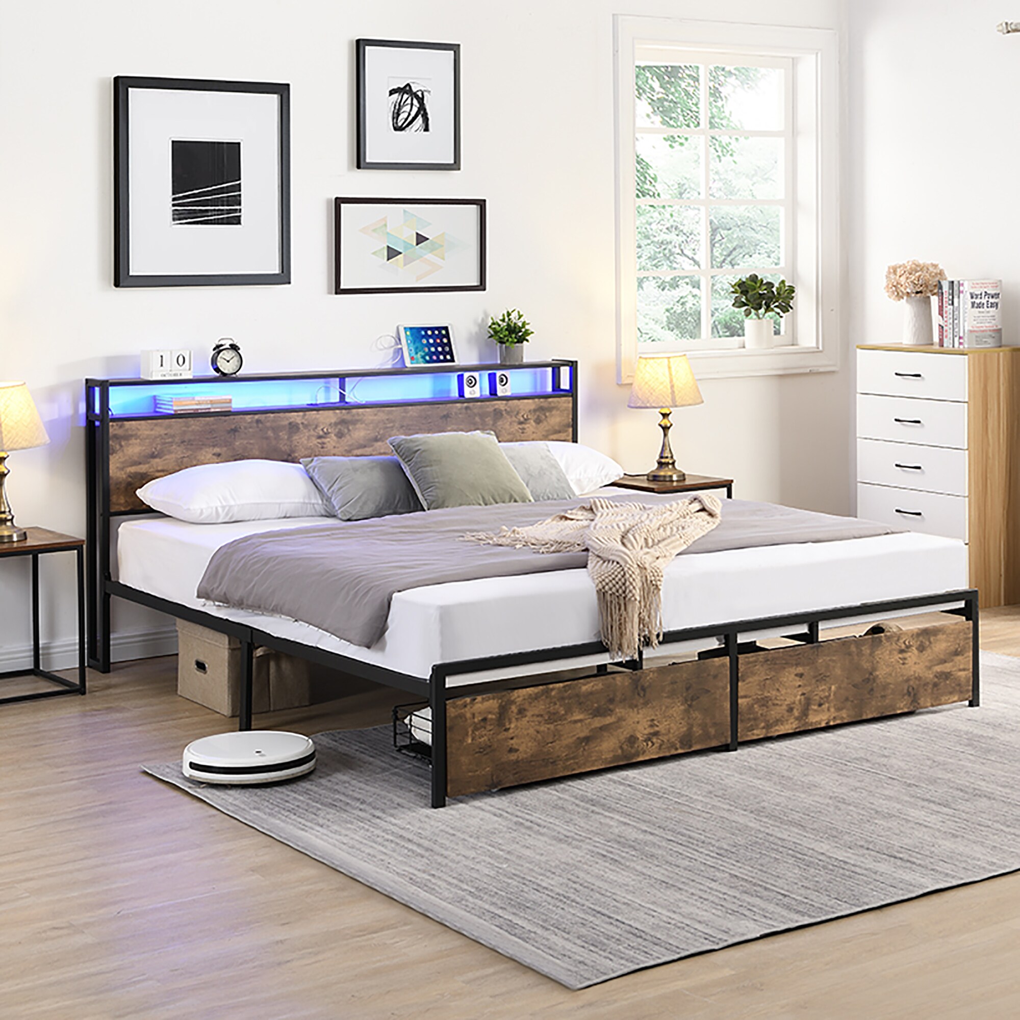 Cheap king size beds near me discount