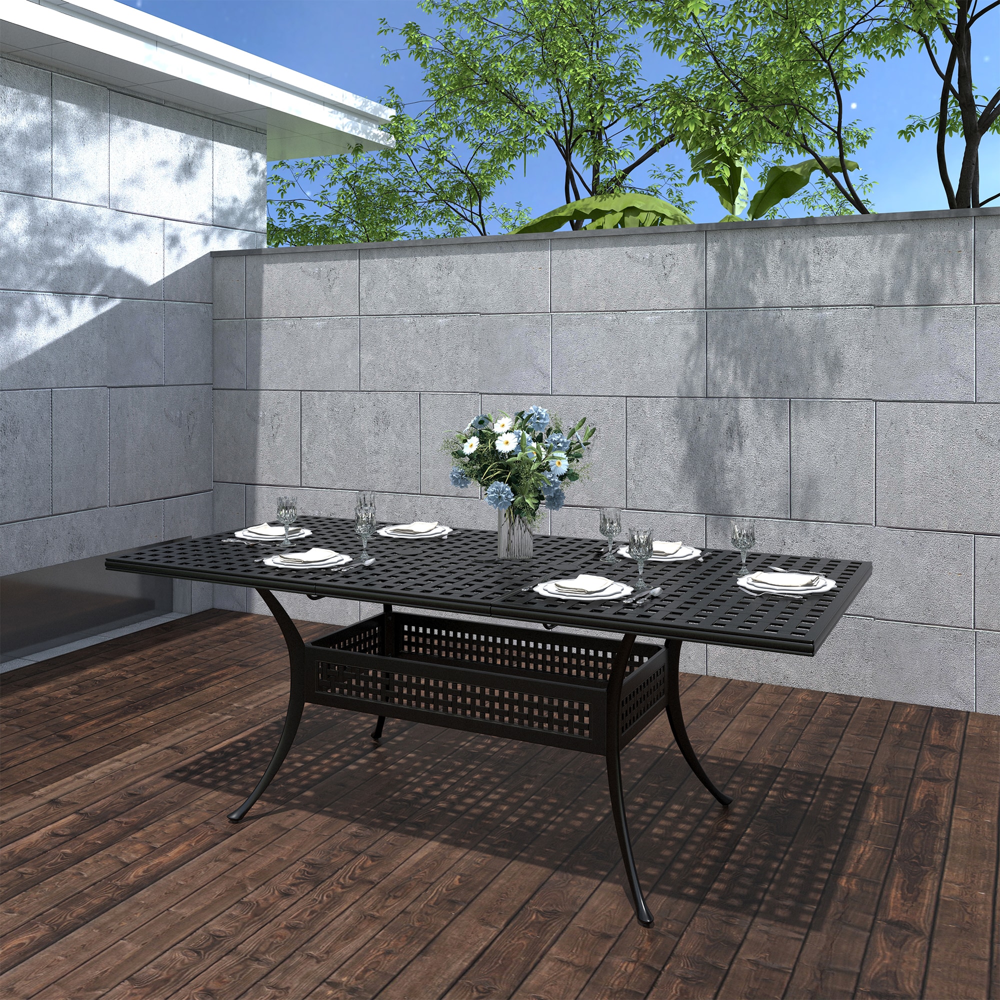 Clihome CL-LDSS6080DT Patio-Tables - View #2