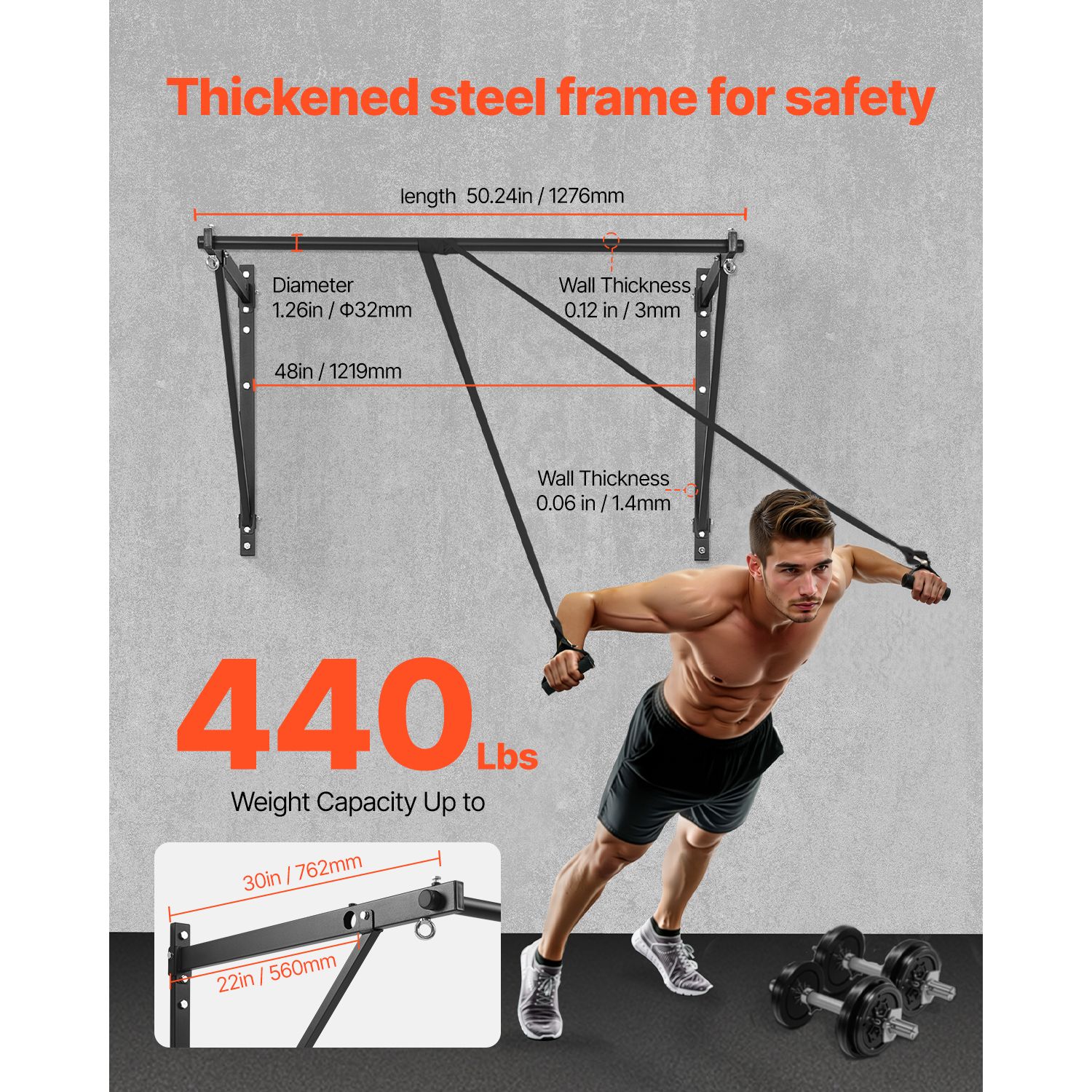 Redliro QTYTXSJBGSDGKN2L2001 Barbells-Weight-Bars-Plates - View #2