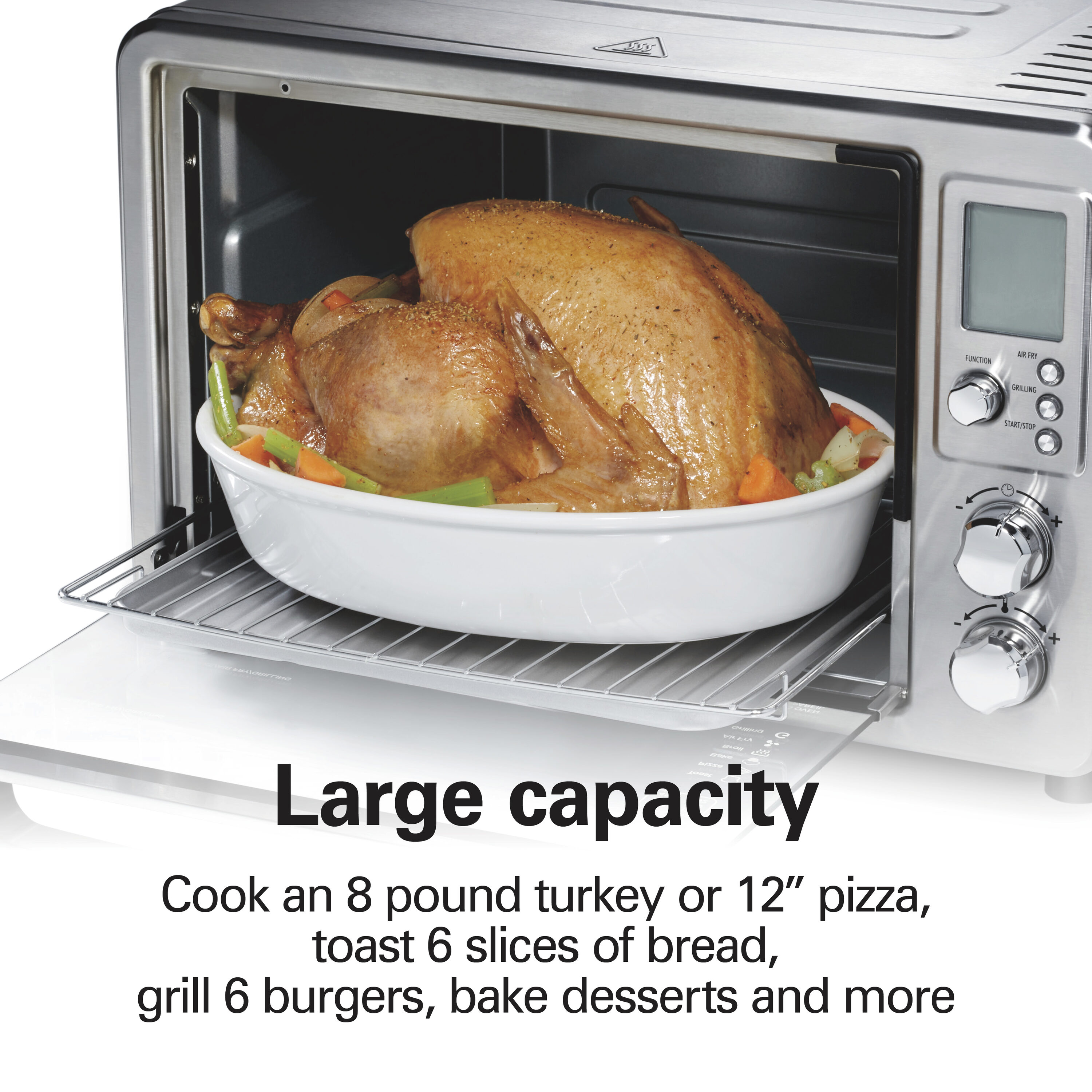 Hamilton Beach 4-Slice Stainless Steel Convection Toaster Oven (1700-Watt) 31395 simolary.com 15 Hamilton Beach 4-Slice Stainless Steel Convection Toaster Oven (1700-Watt) 31395 Simolary simolary.com 15