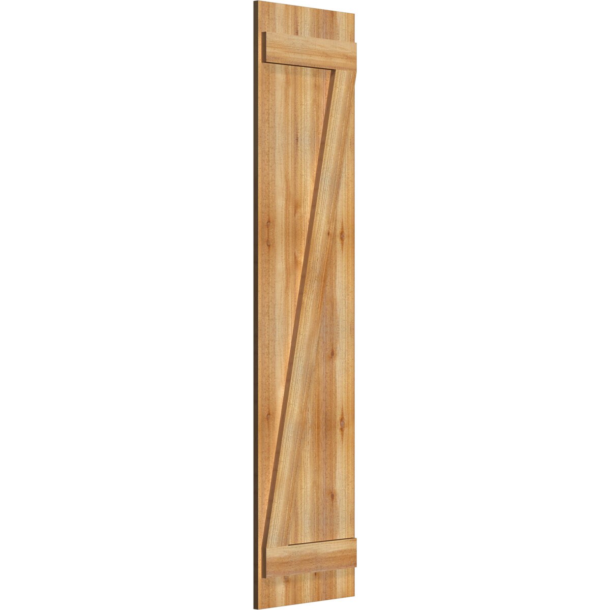 Ekena Millwork RBJ06Z16X068RWR Exterior-Shutters - View #2