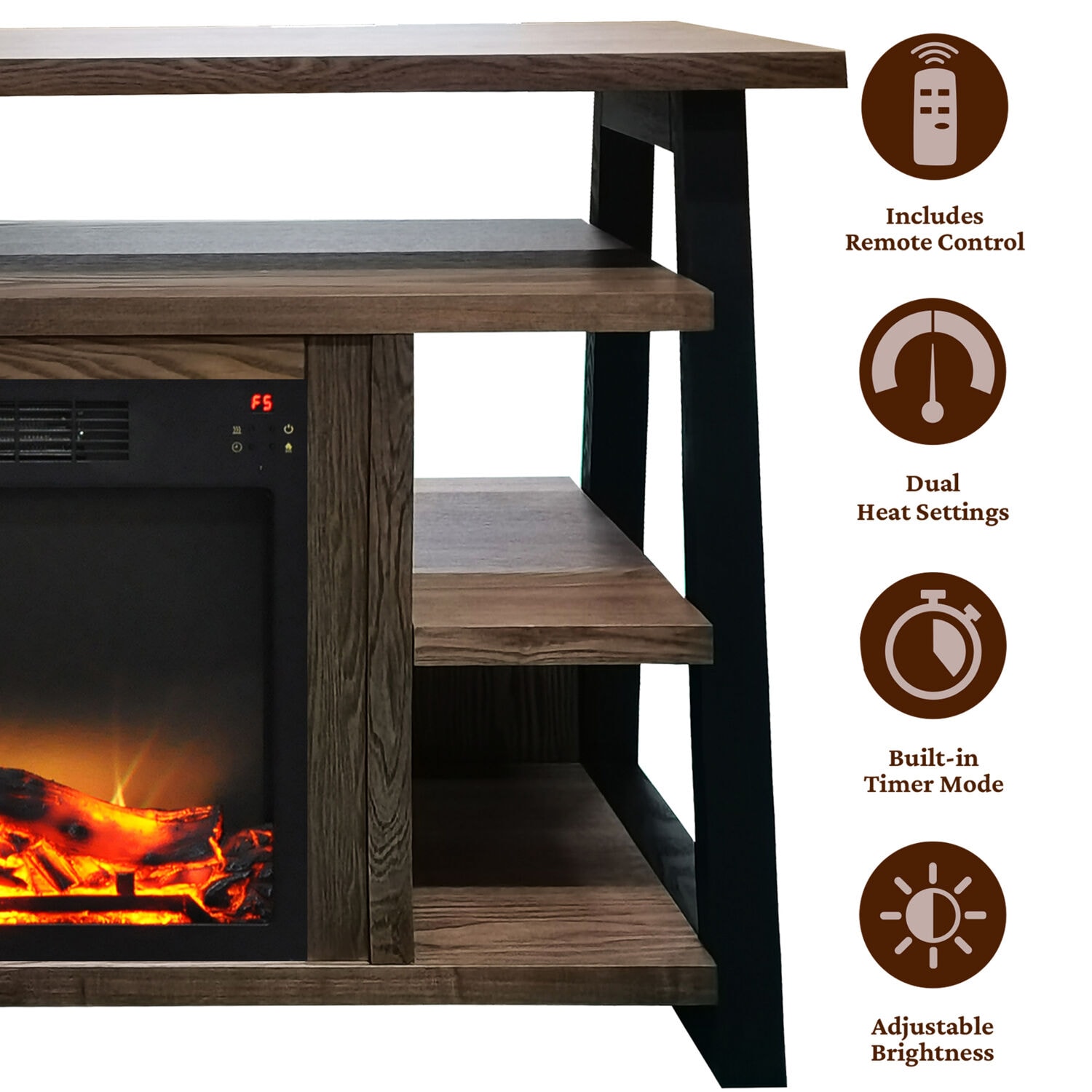 Cambridge CAM5332-1WALLG2 Electric-Fireplaces - View #2
