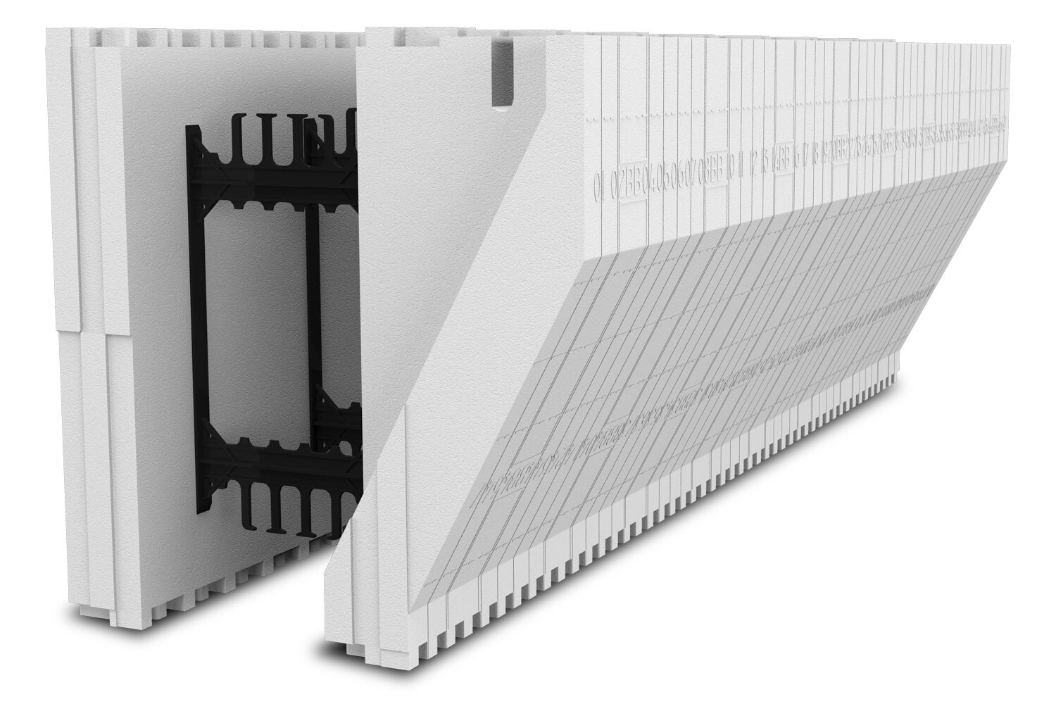 BuildBlock 48-Inches Concrete Form ICF #BB-6BL