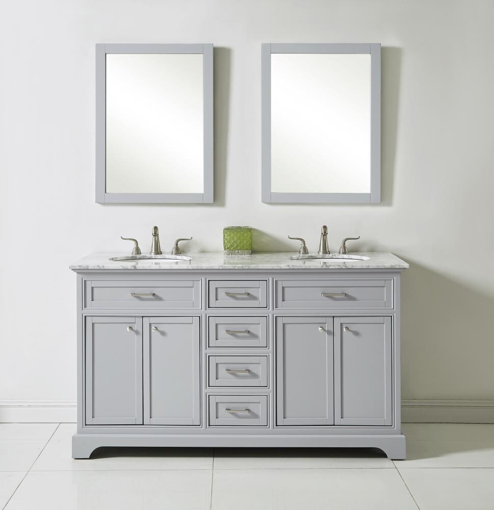 Elegant Decor FI45060DGR Bath-Vanity-Combo - View #2
