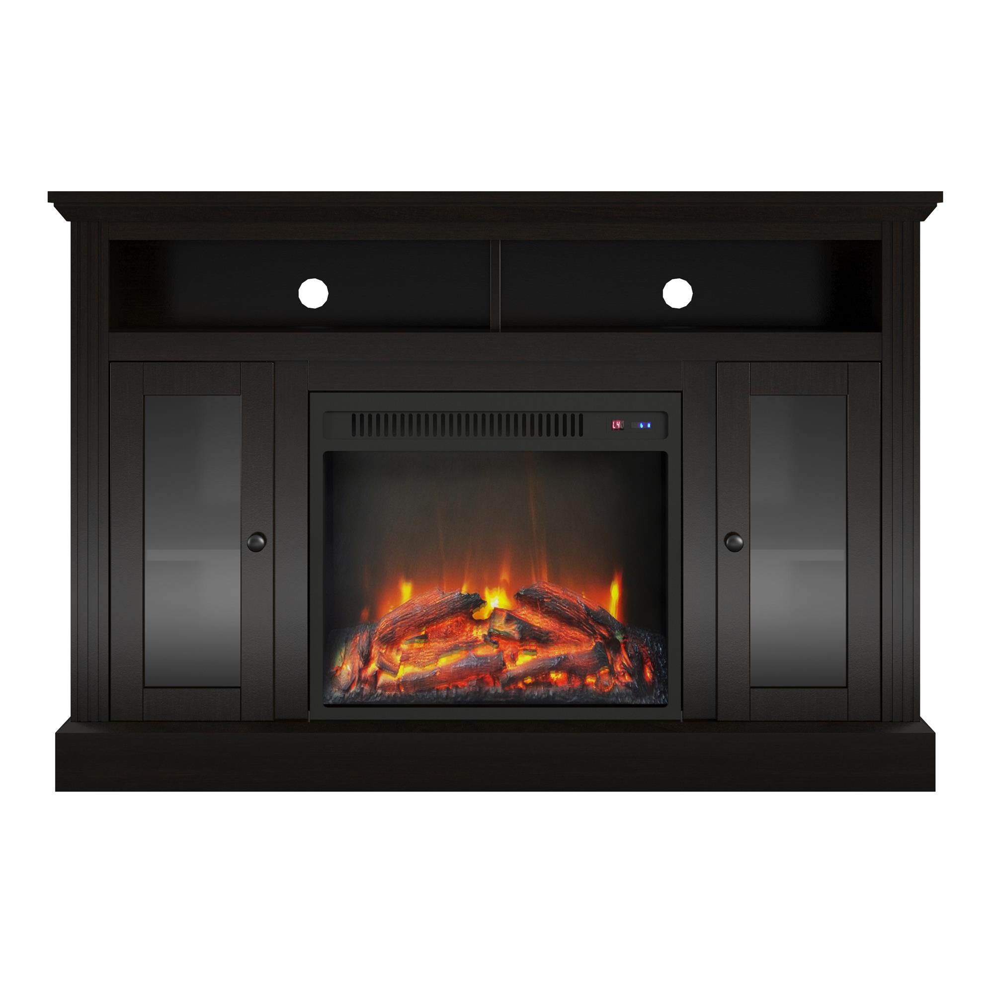 BABOOM 29-in W Black Infrared Quartz Electric Fireplace BOM-048US-CO Sansujyuku sansujyuku.com