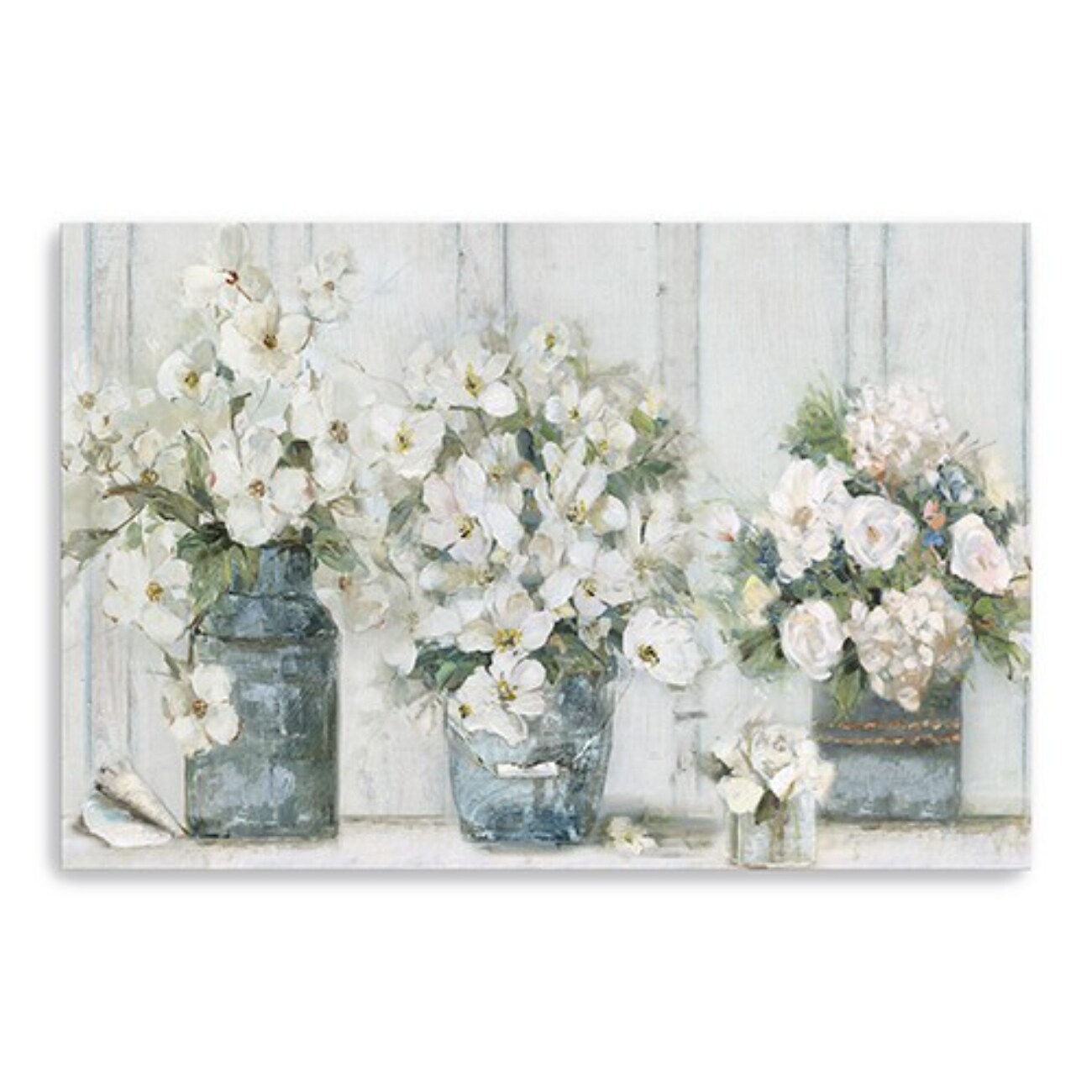 HomeRoots 4000398912 Wall Art Sally Swatland 36-in H x 24-in W Floral Canvas Limited Edition Print