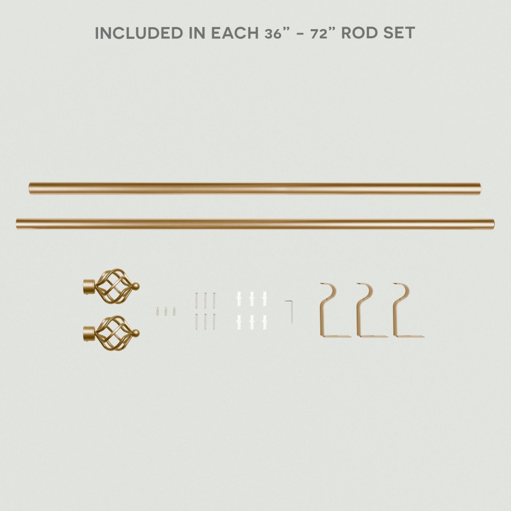 Exclusive Home ER1011-06 3672 Curtain-Rods - View #3