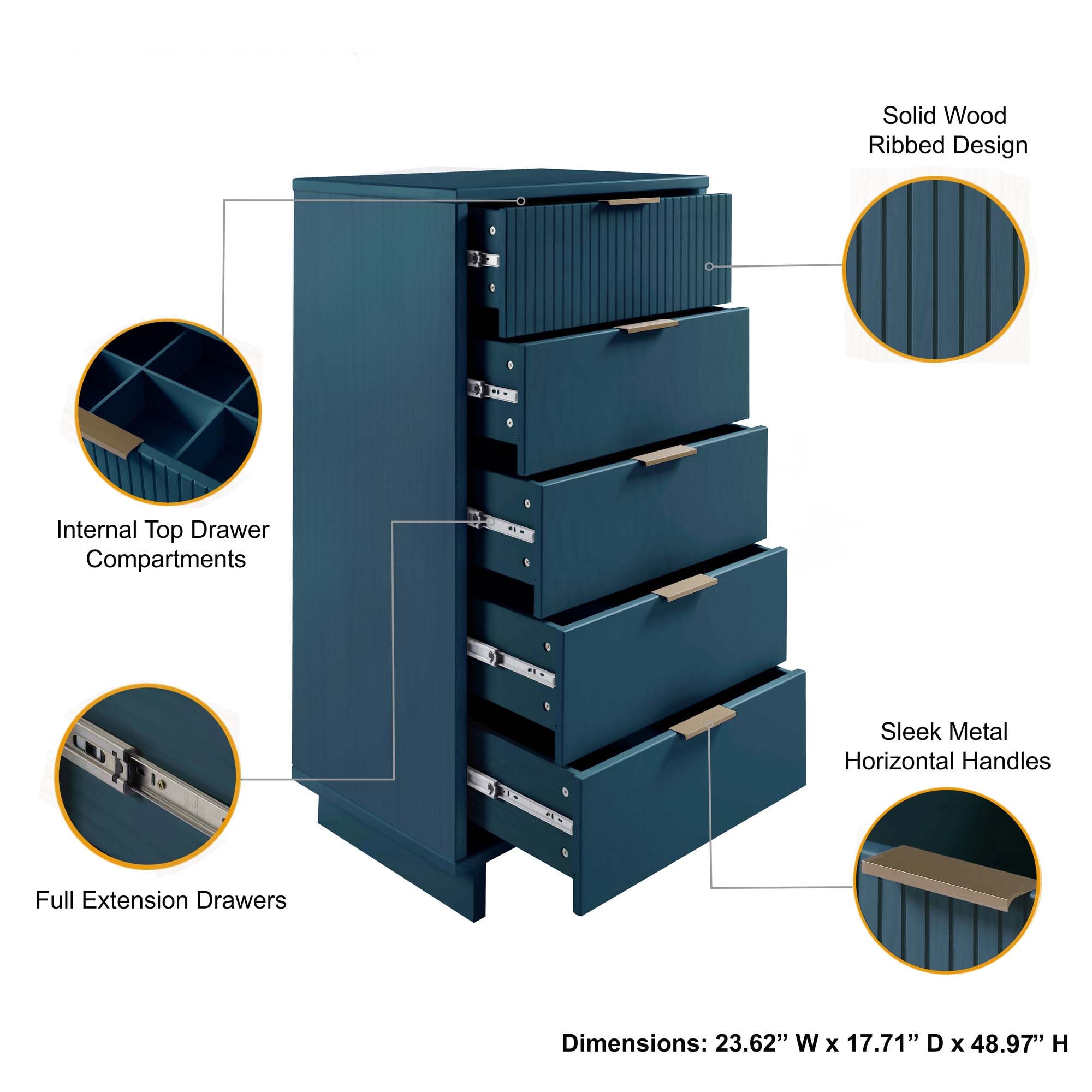 Manhattan Comfort DR-5004 dressers - View #4