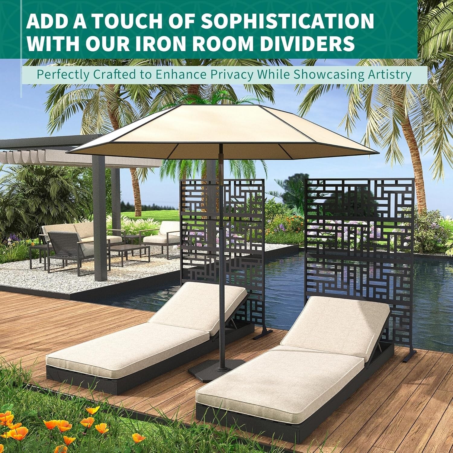 Garvee OBB66-77 Outdoor-Privacy-Screen - View #7