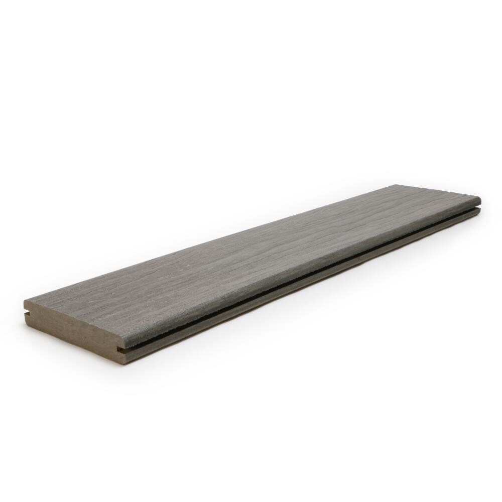 Moistureshield Vision 12-in Cathedral Gray Deck Board Sample At Lowes.com