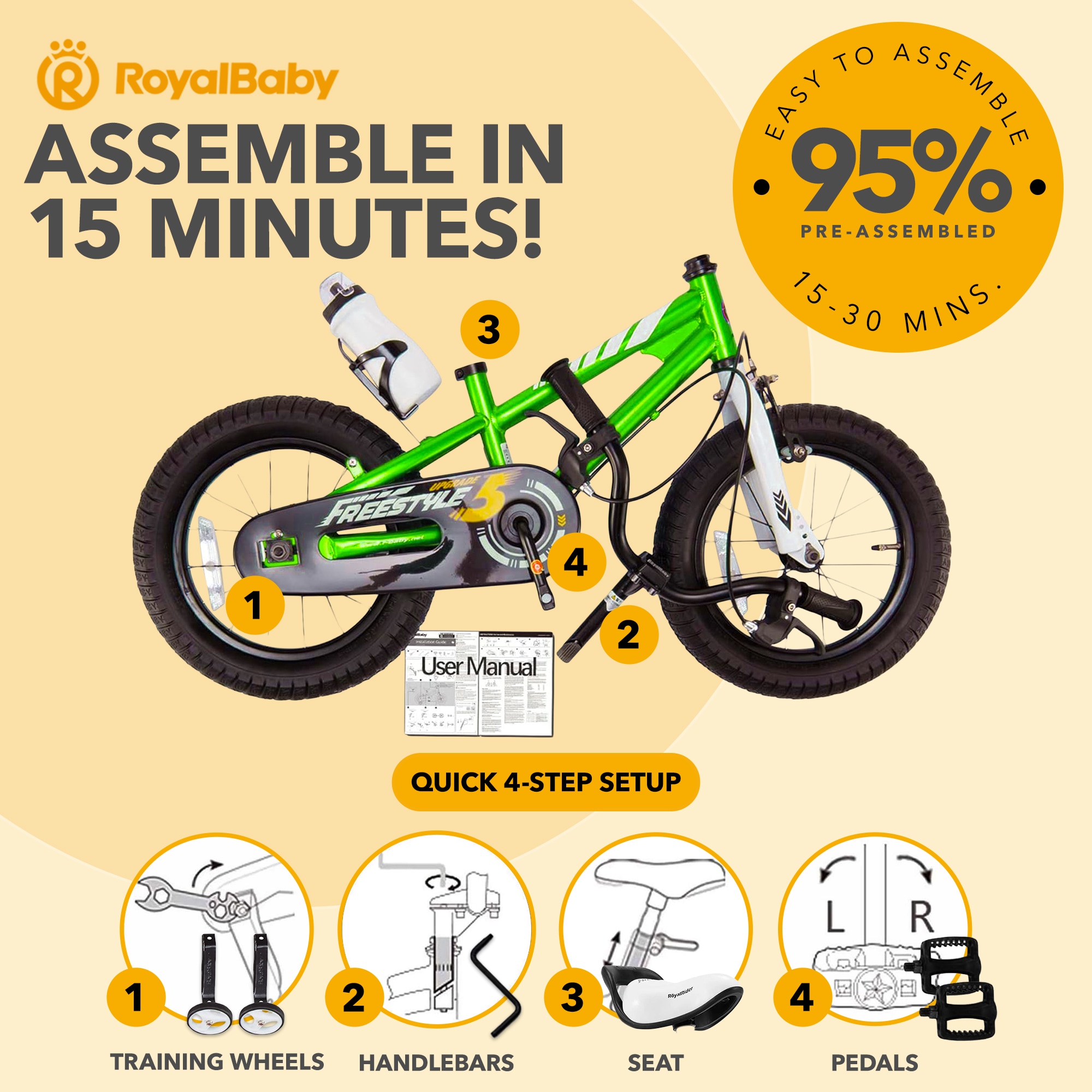 Royal Baby 388159 bikes - View #4