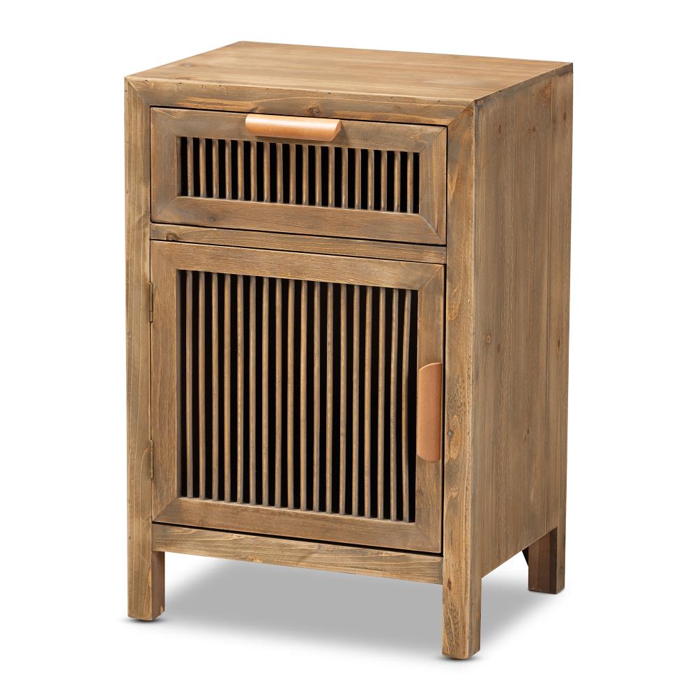 Baxton studio store nightstand