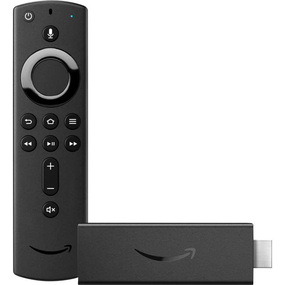 Fire TV Stick with Alexa Voice Remote, Streaming Media Player -  Black in the Media Streaming Devices department at