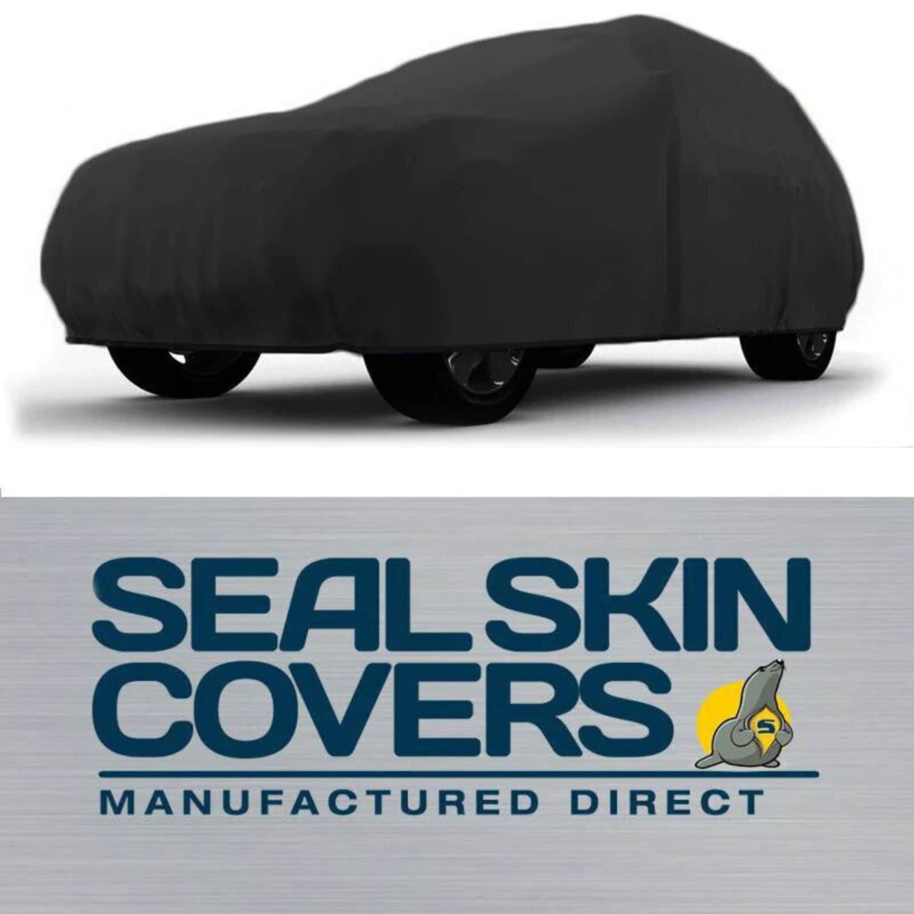Seal Skin Covers Indoor Car Cover for Sedan, Grey, Polypropylene