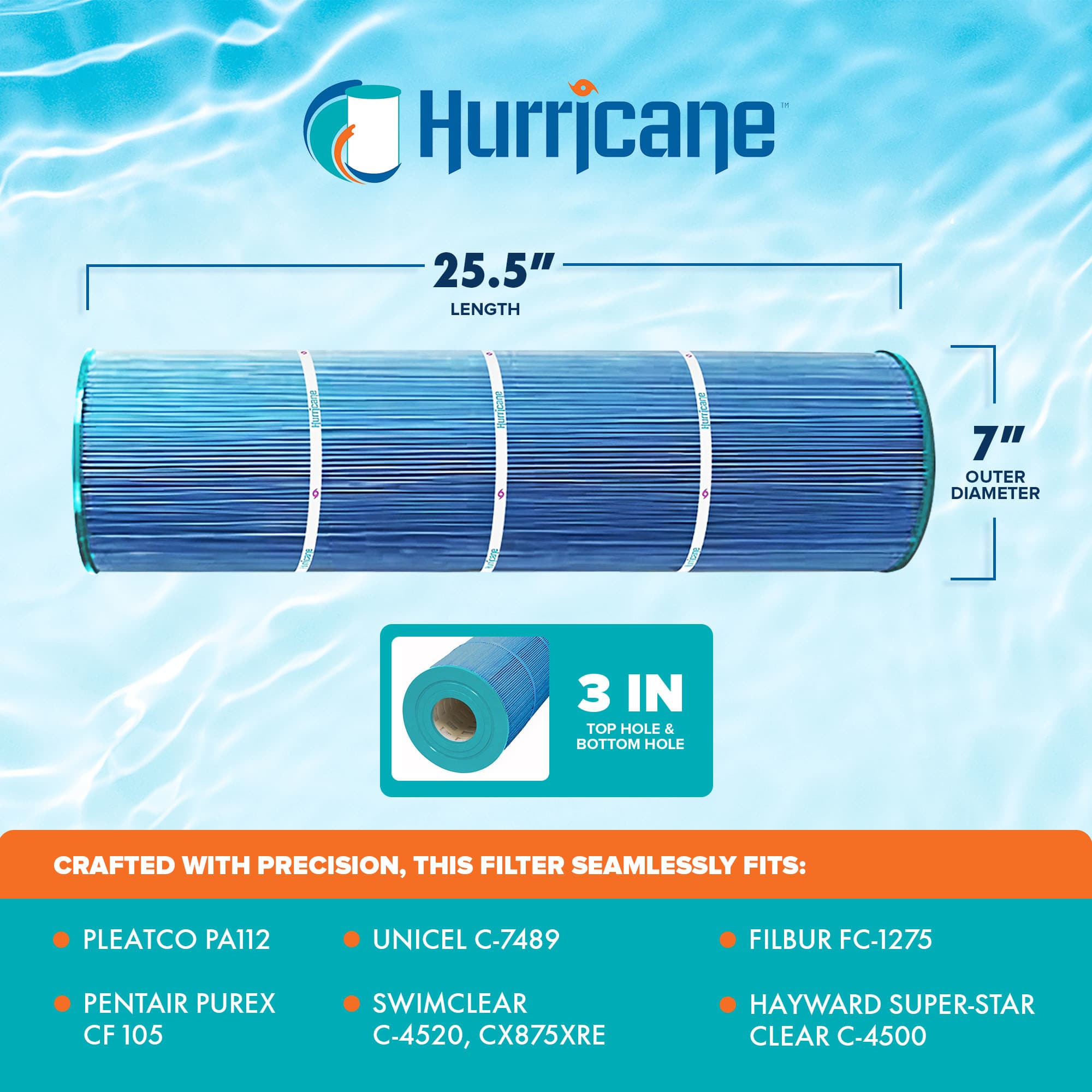 Hurricane 400433 Pool-Filter-Skim-Sys-Parts - View #2