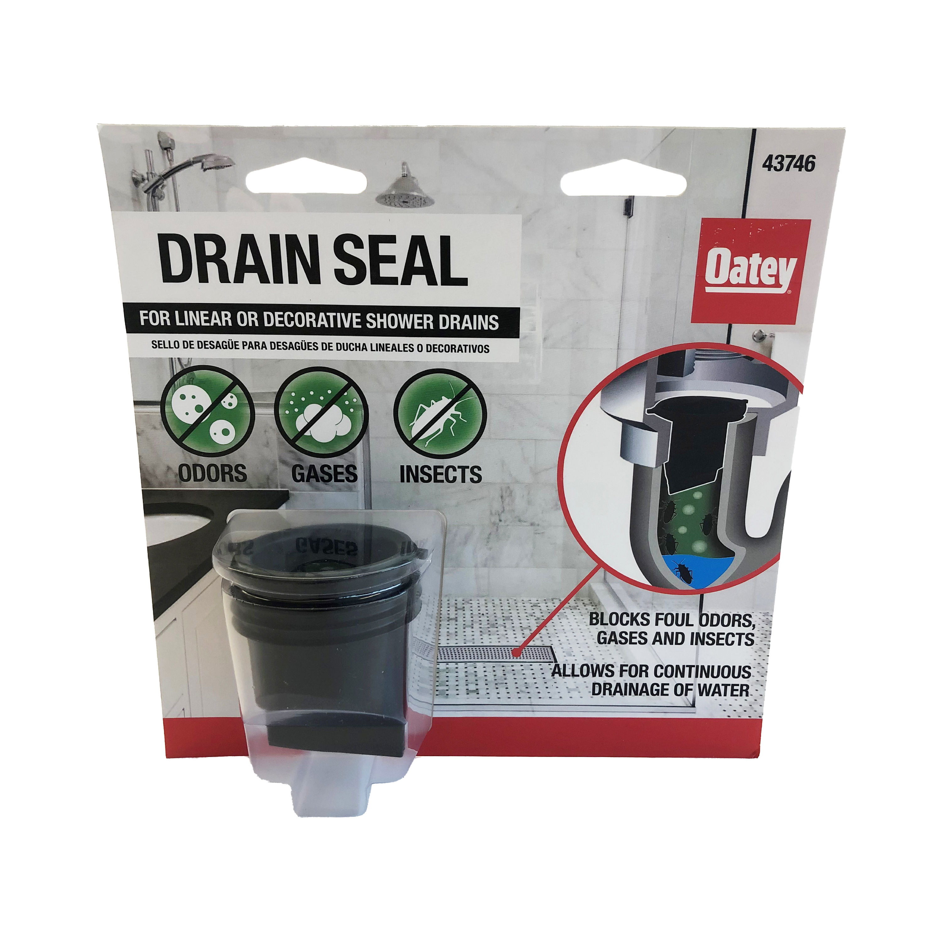 Oatey 2-in Drain Seal - General Purpose Drains in the Bathtub & Shower Drain  Accessories department at