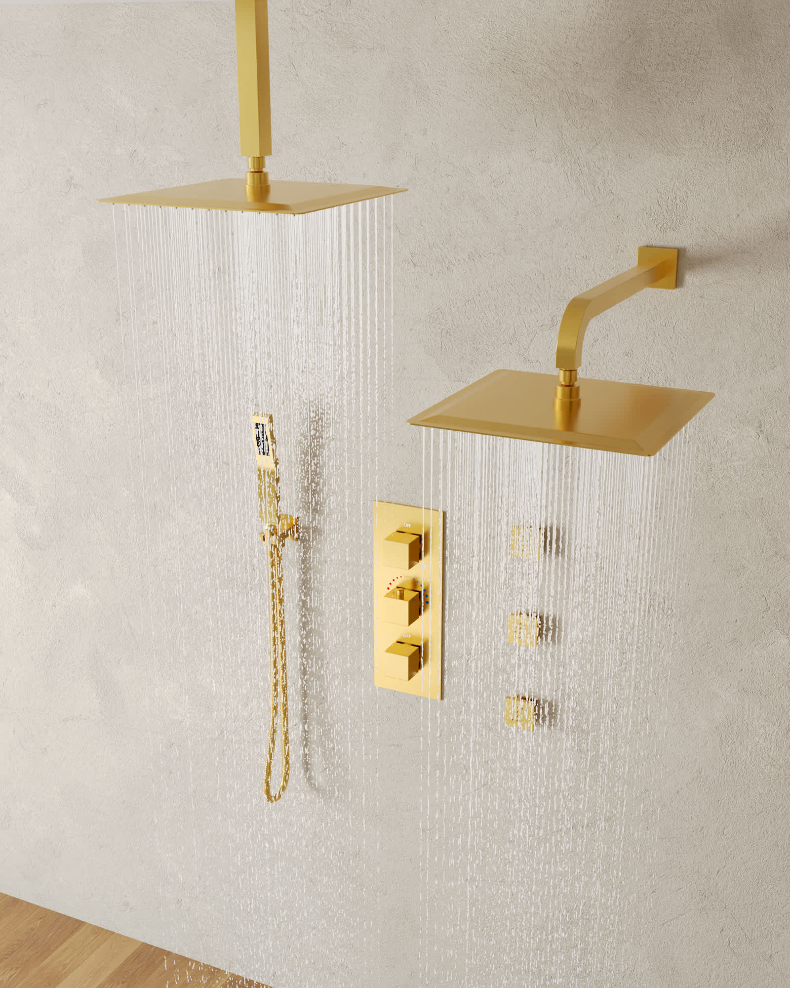 EVERSTEIN SFS-1070-GD12 Tub-Shower-Faucets - View #5