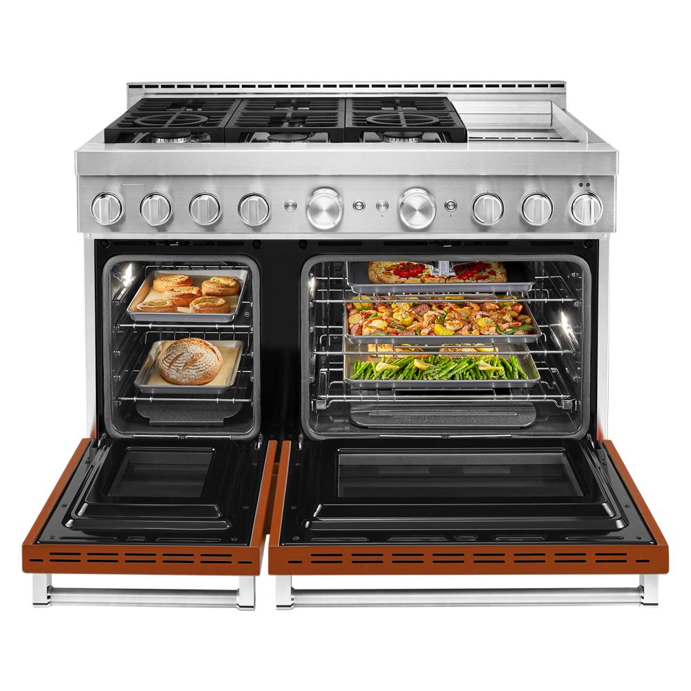 KitchenAid KFGC558JSC Double-Oven-Gas-Ranges - View #8