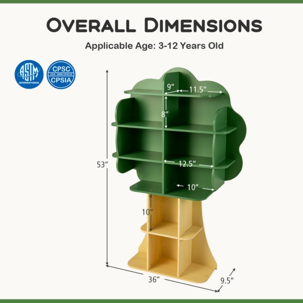 Fenbeli QLLSFENH895 Kids-Bookcases - View #3