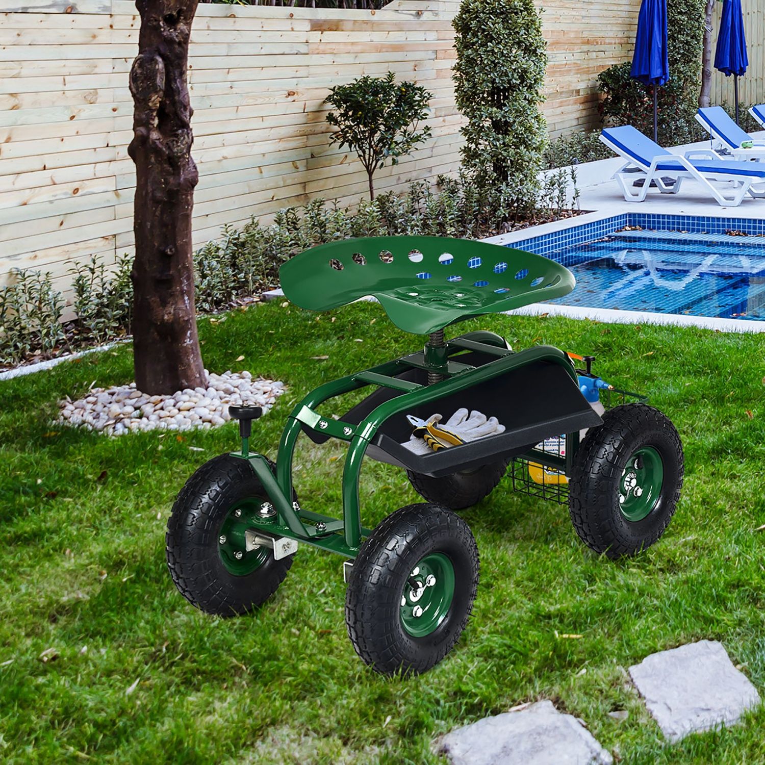Costway CSHY005191 Yard-Carts - View #5