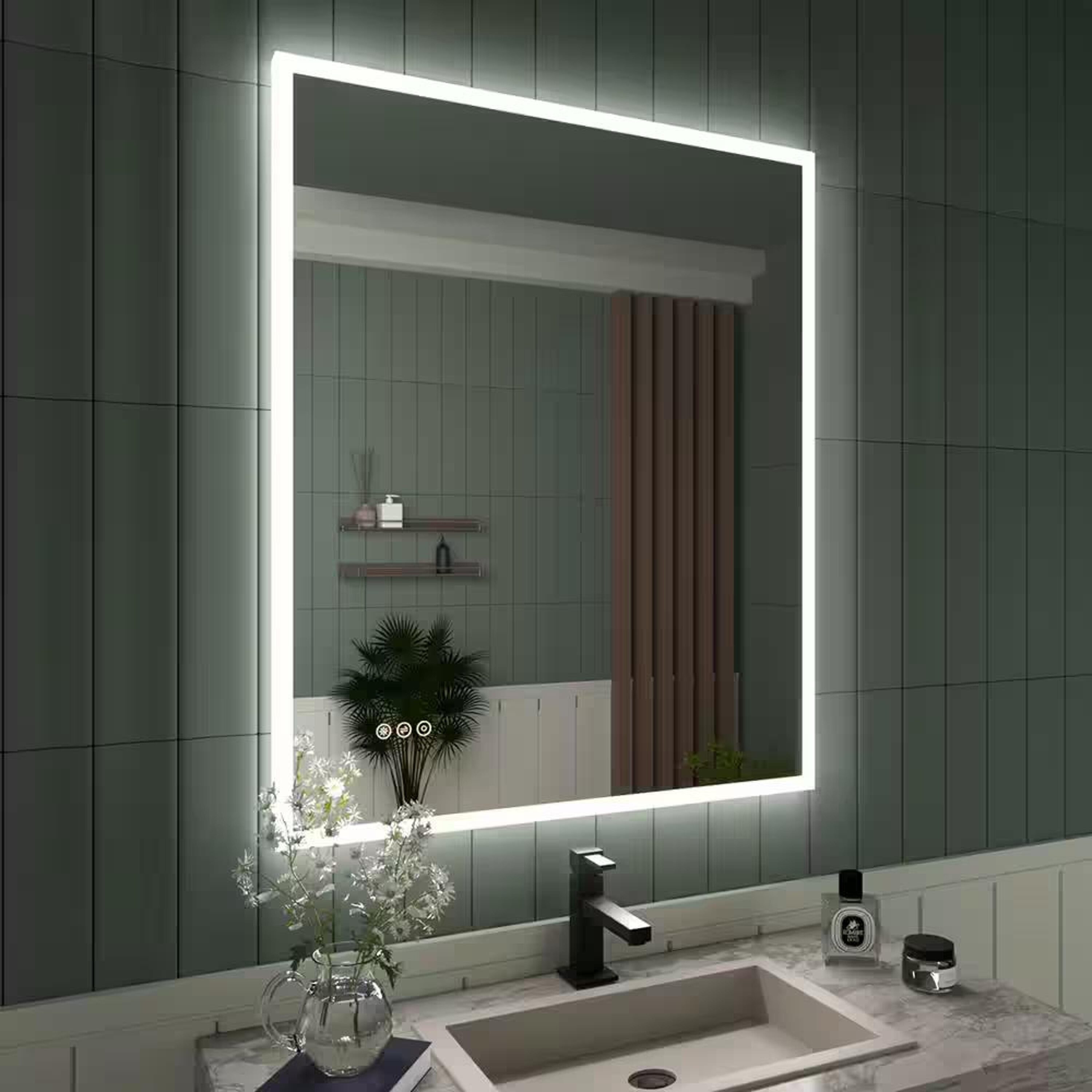 Bayfeve BFKF-3036C4-MIR Framed-Bath-Mirrors - View #3
